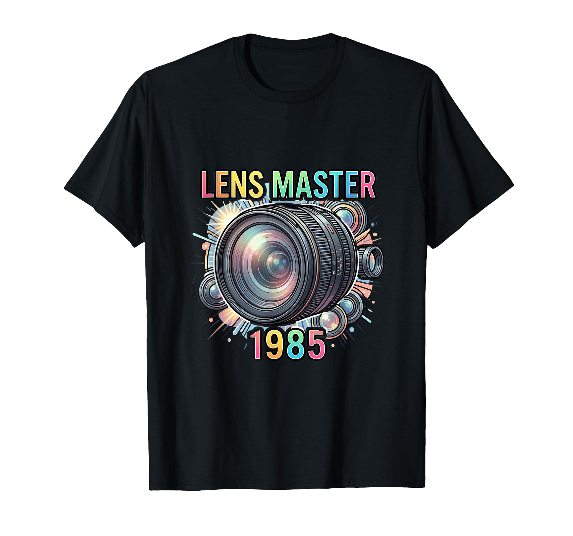 Photographer Camera Lens T-Shirt - Casual Everyday Wear Men Women - T-Shirt, Sweatshirt, Hoodie