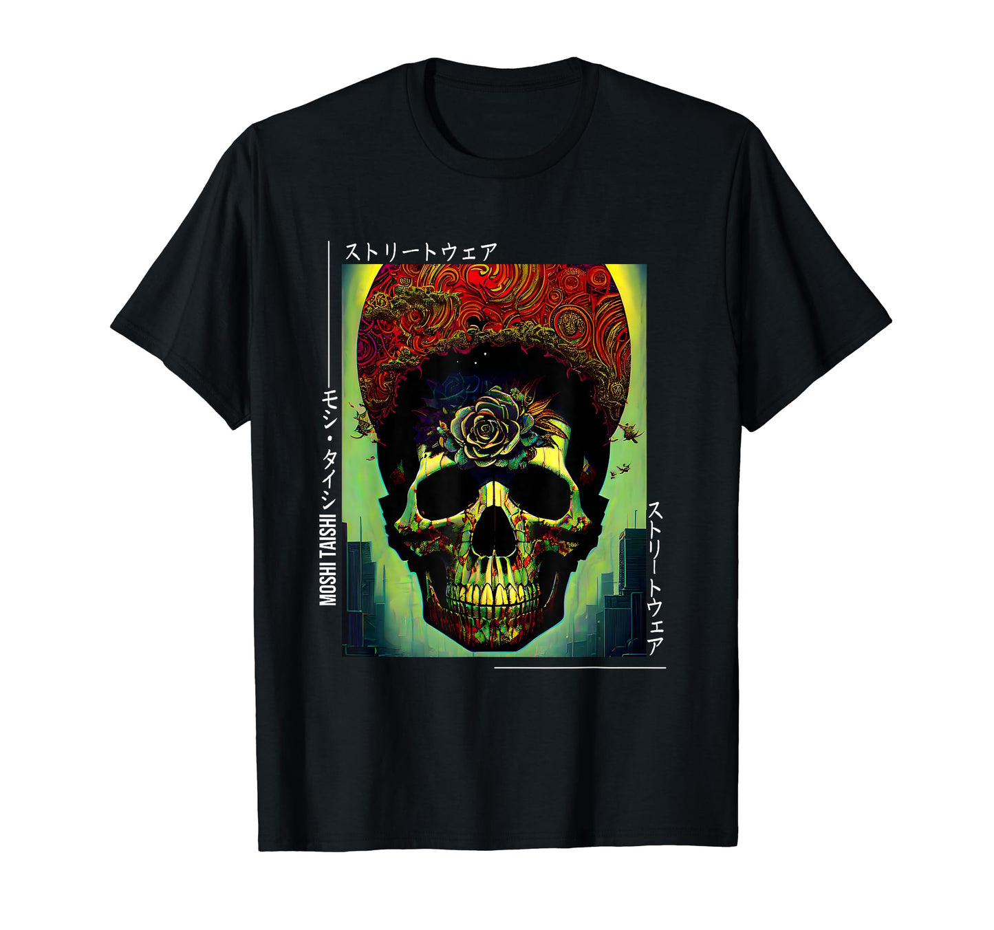Japanese Streetwear Vaporwave Otaku T-Shirt - Graphic Print Unisex - T-Shirt, Sweatshirt, Hoodie