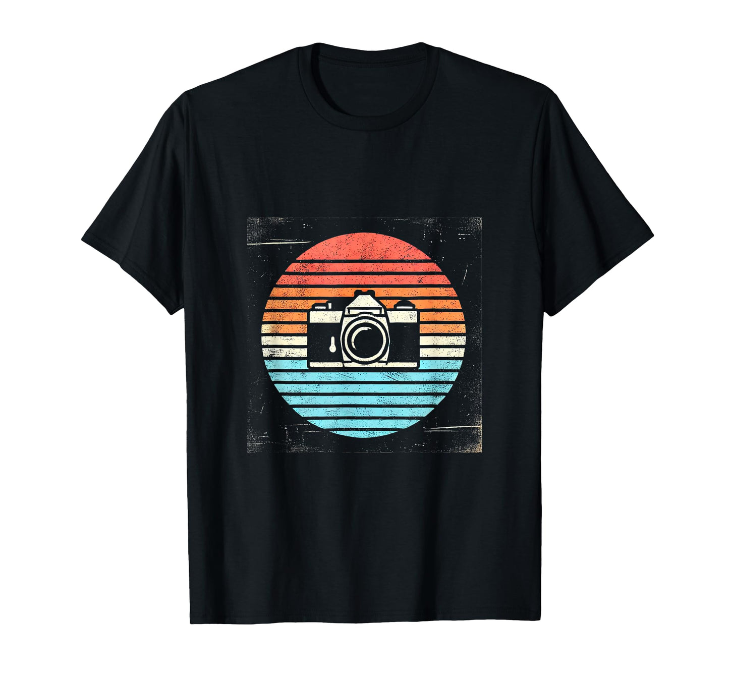 Camera T-Shirt - Minimalist Print for Adults - T-Shirt, Sweatshirt, Hoodie