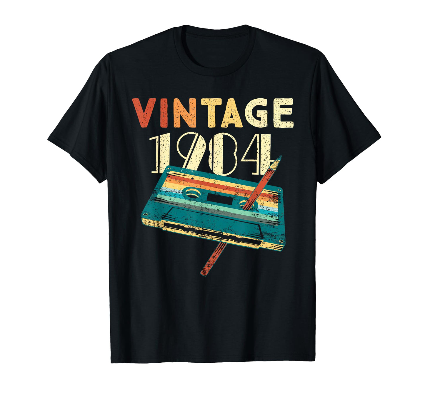 1984 Music Cassette 42Nd Birthday T-Shirt - Streetwear Style for Adults - T-Shirt, Sweatshirt, Hoodie