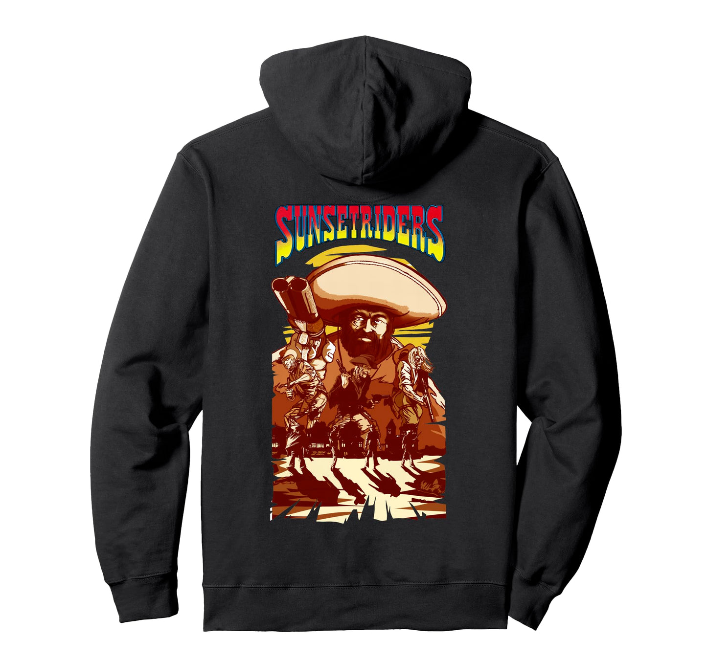 Sunset Riders Movie Custom Wild West Hoodie - Custom Art Print Men Women - T-Shirt, Sweatshirt, Hoodie