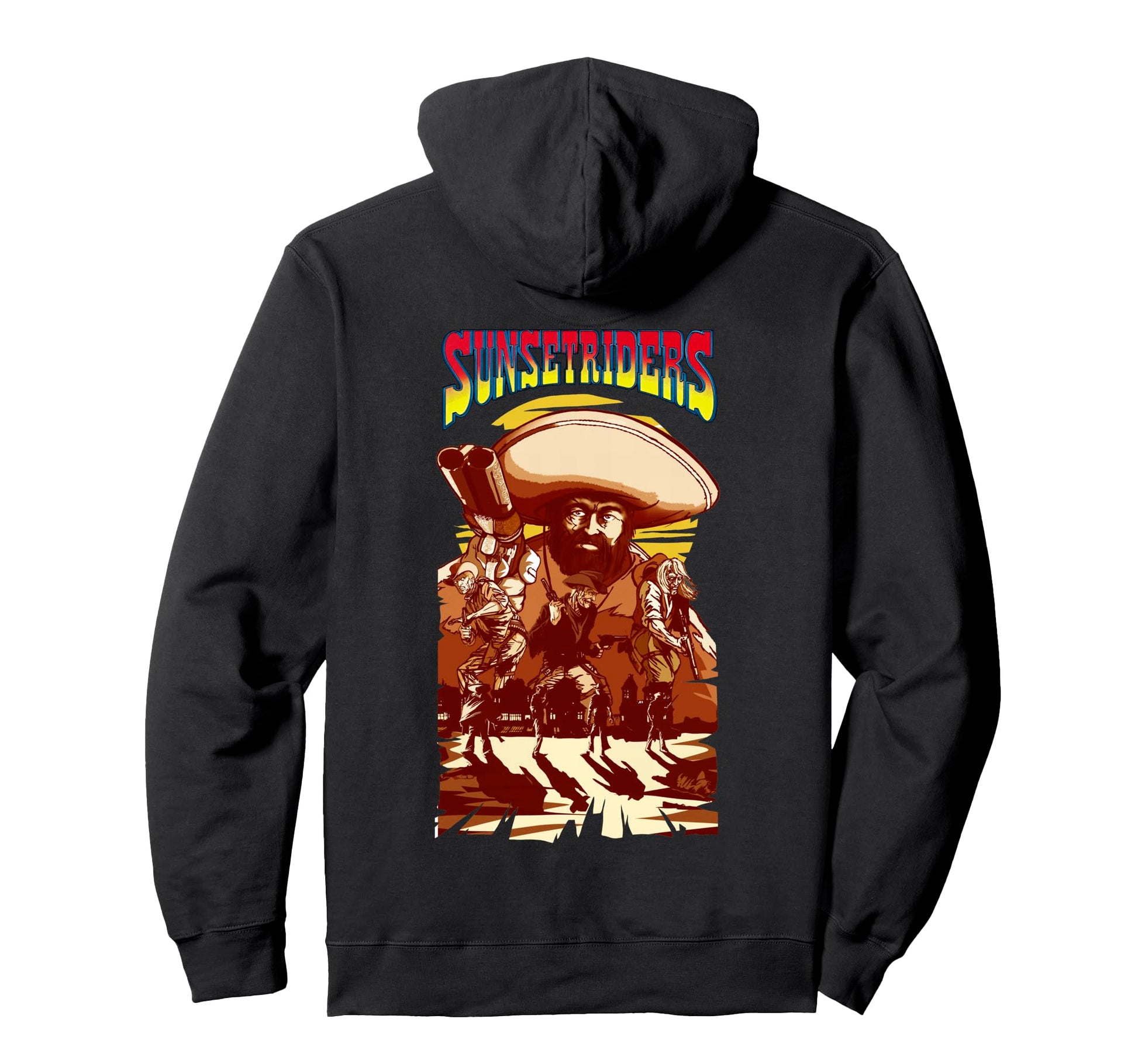 Sunset Riders Movie Custom Wild West Hoodie - Custom Art Print Men Women - T-Shirt, Sweatshirt, Hoodie
