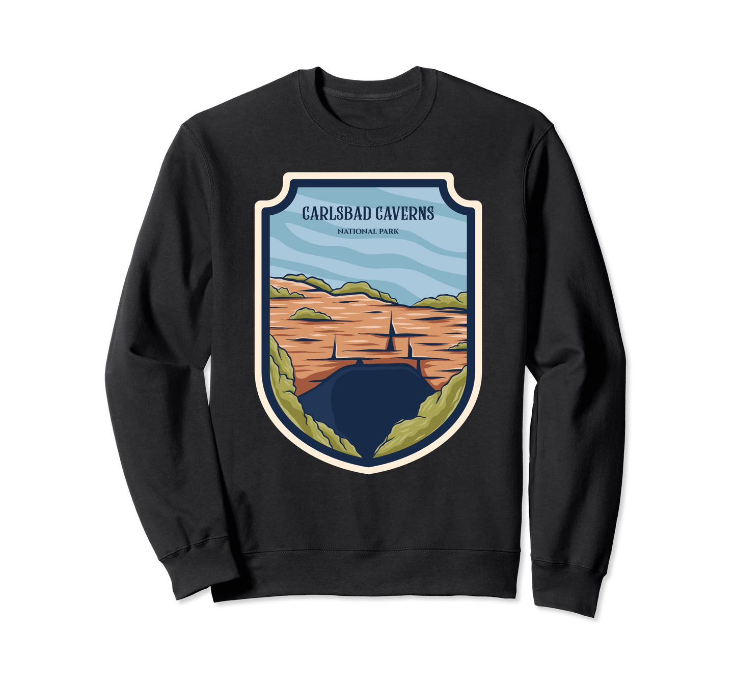 Carlsbad Caverns National Park Sweatshirt - Fun Novelty Design Men Women - T-Shirt, Sweatshirt, Hoodie