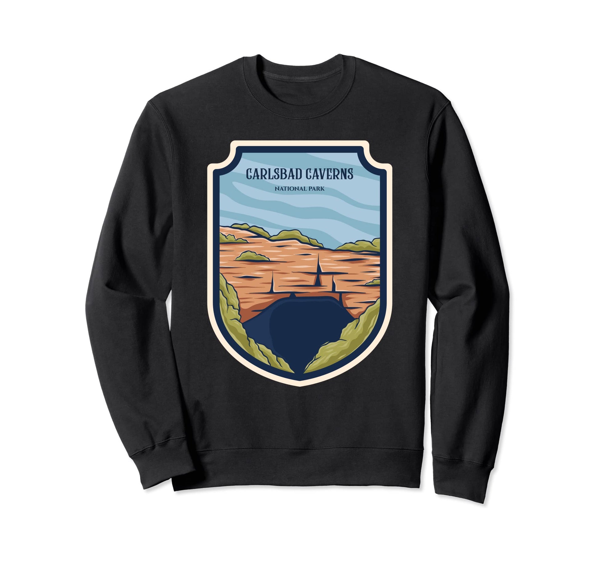 Carlsbad Caverns National Park Sweatshirt - Fun Novelty Design Men Women - T-Shirt, Sweatshirt, Hoodie
