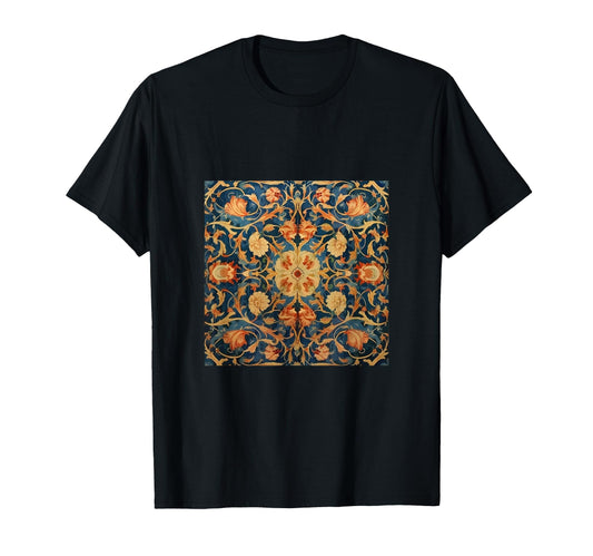 Bohemian Moroccan Boho Pattern Floral T-Shirt - Unique Graphic Men Women - T-Shirt, Sweatshirt, Hoodie