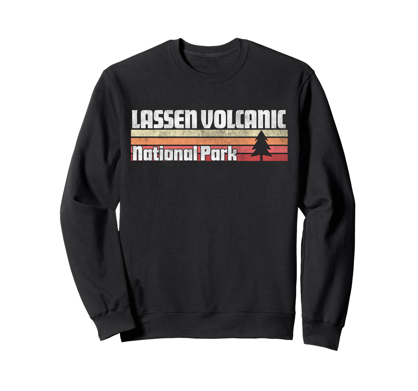 Lassen Volcanic National Park 70S 80S Sweatshirt - Streetwear Style Unisex - T-Shirt, Sweatshirt, Hoodie