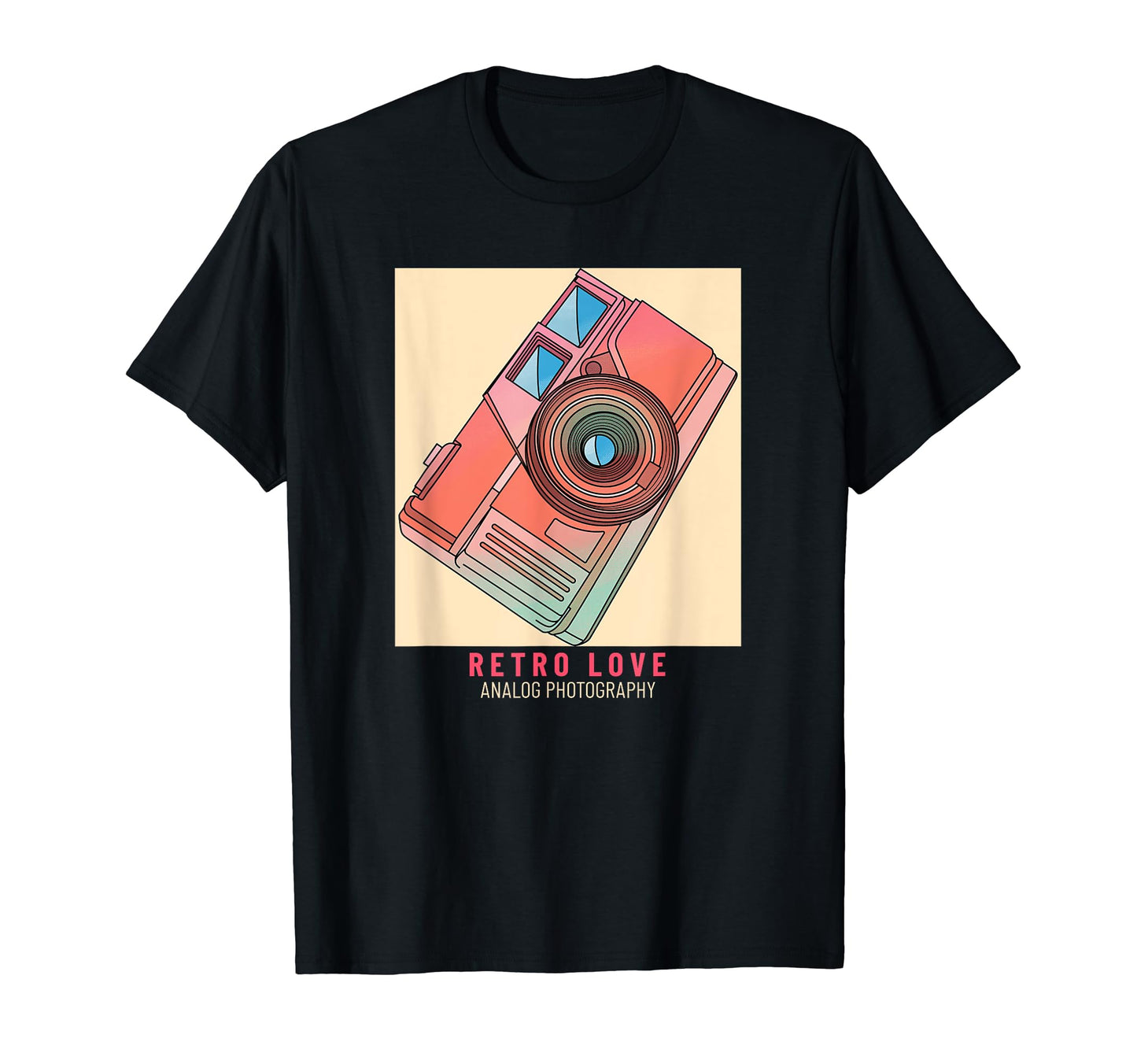 Love Analog Photography Camera T-Shirt - Streetwear Style Men Women - T-Shirt, Sweatshirt, Hoodie