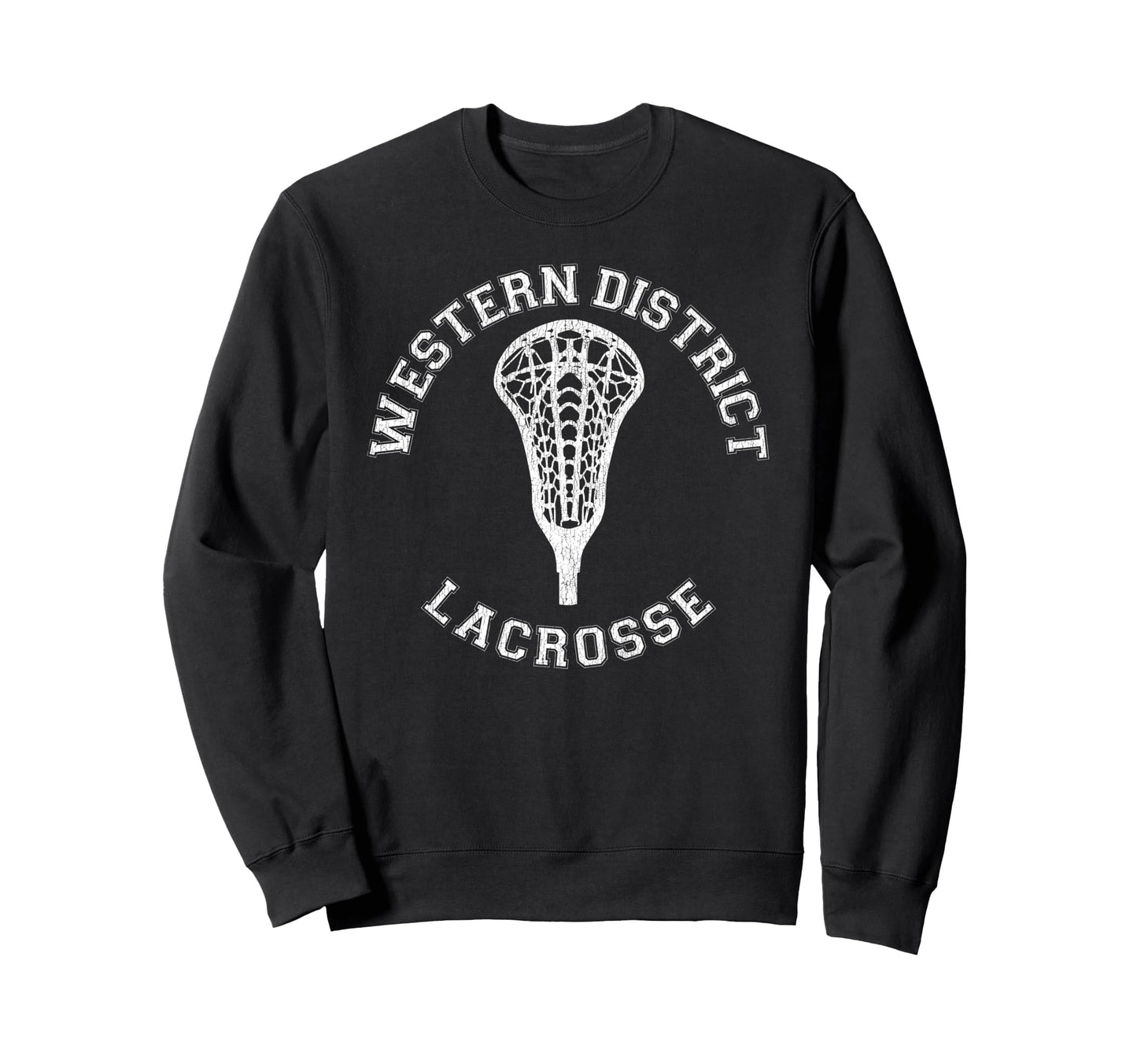 Western District Lacrosse Lax Sweatshirt - Trendy Graphic Men Women - T-Shirt, Sweatshirt, Hoodie