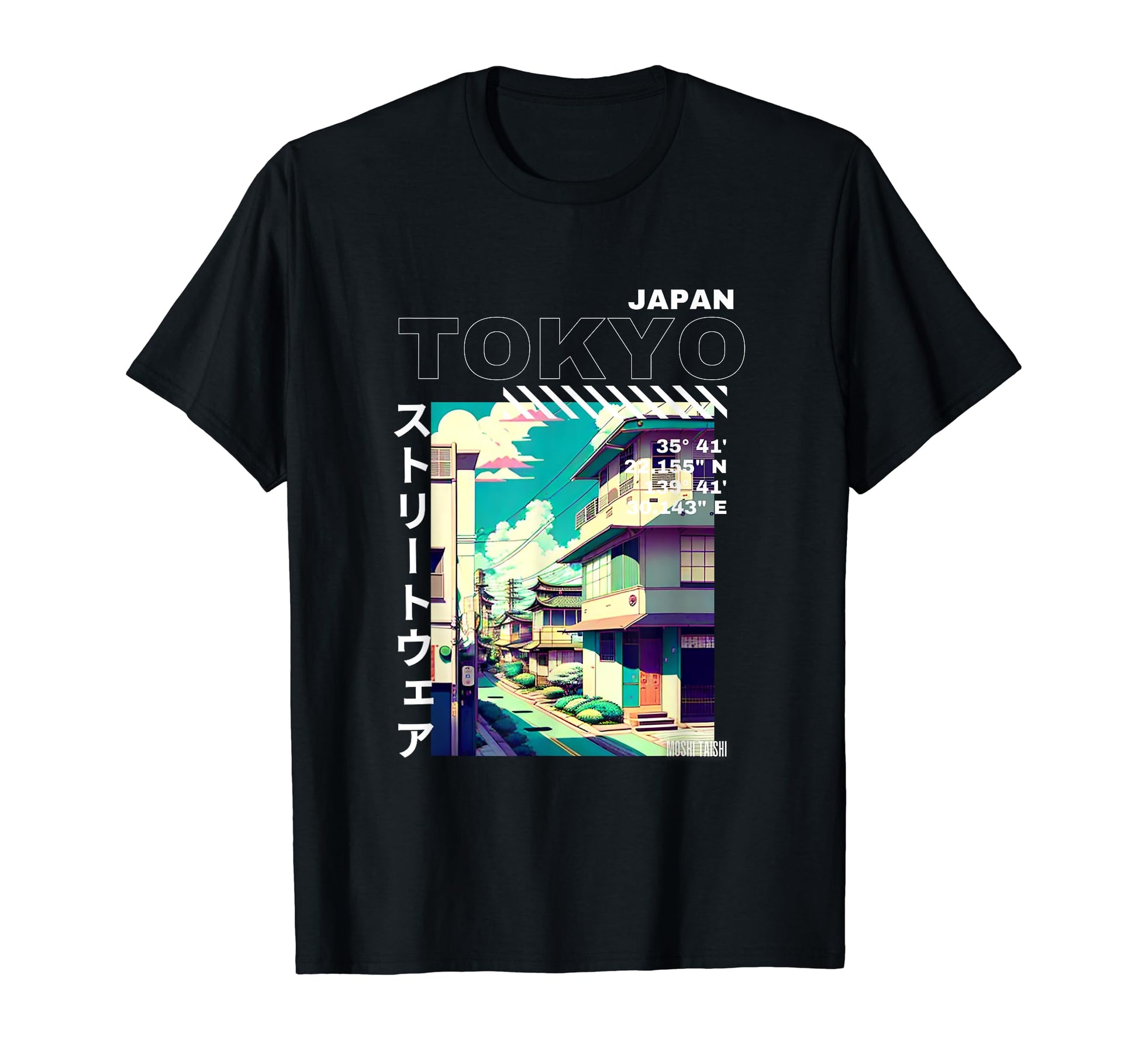 Lofi Tokyo Japanese Streetwear Vaporwave T-Shirt - Trendy Graphic Unisex - T-Shirt, Sweatshirt, Hoodie