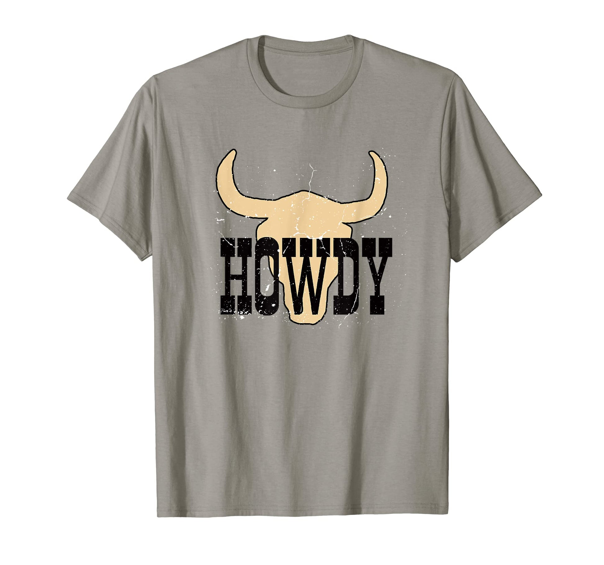 Howdy Rodeo Western Country Cowboy T-Shirt - Custom Art Print Unisex - T-Shirt, Sweatshirt, Hoodie