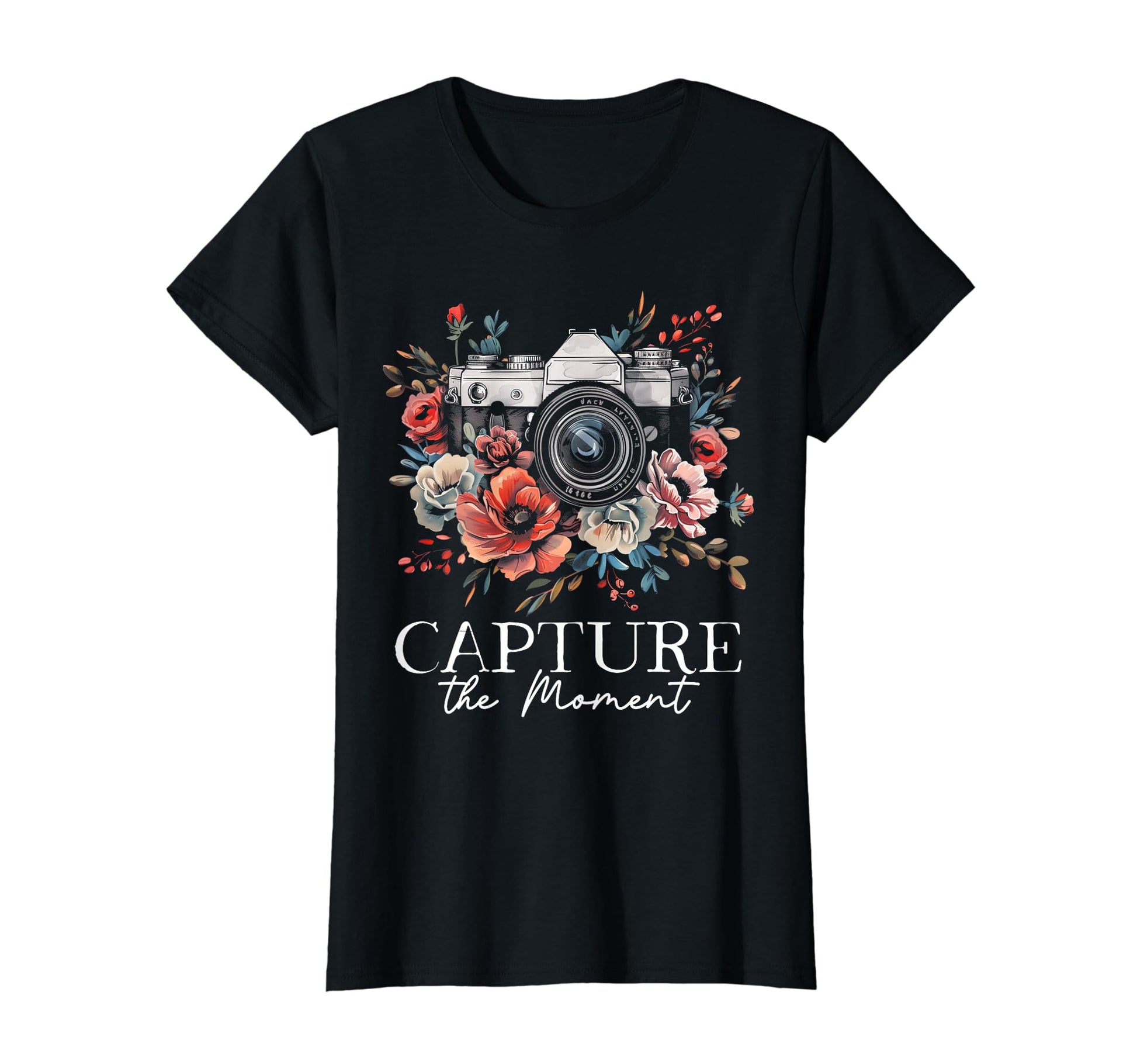 Photographer Capture Moment Camera T-Shirt - Streetwear Style for Adults - T-Shirt, Sweatshirt, Hoodie