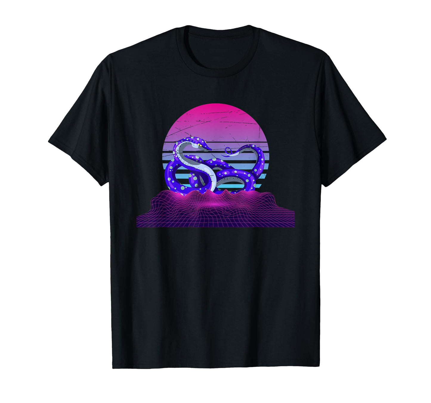 80S Art Reptile Wildlife Snake Zoo T-Shirt - Novelty Apparel Men Women - T-Shirt, Sweatshirt, Hoodie