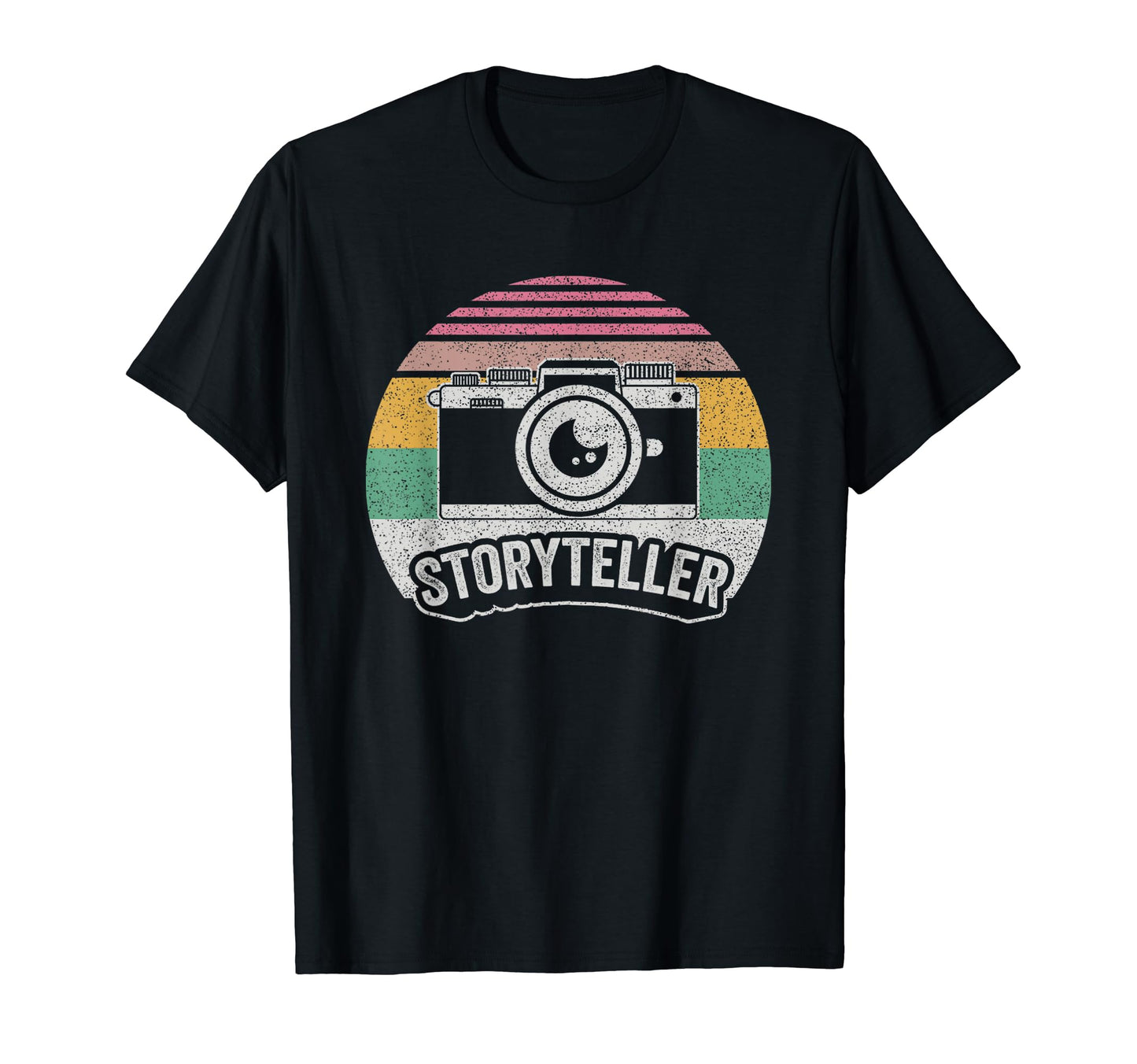 Photographer Storyteller Camera T-Shirt - Novelty Apparel Unisex - T-Shirt, Sweatshirt, Hoodie