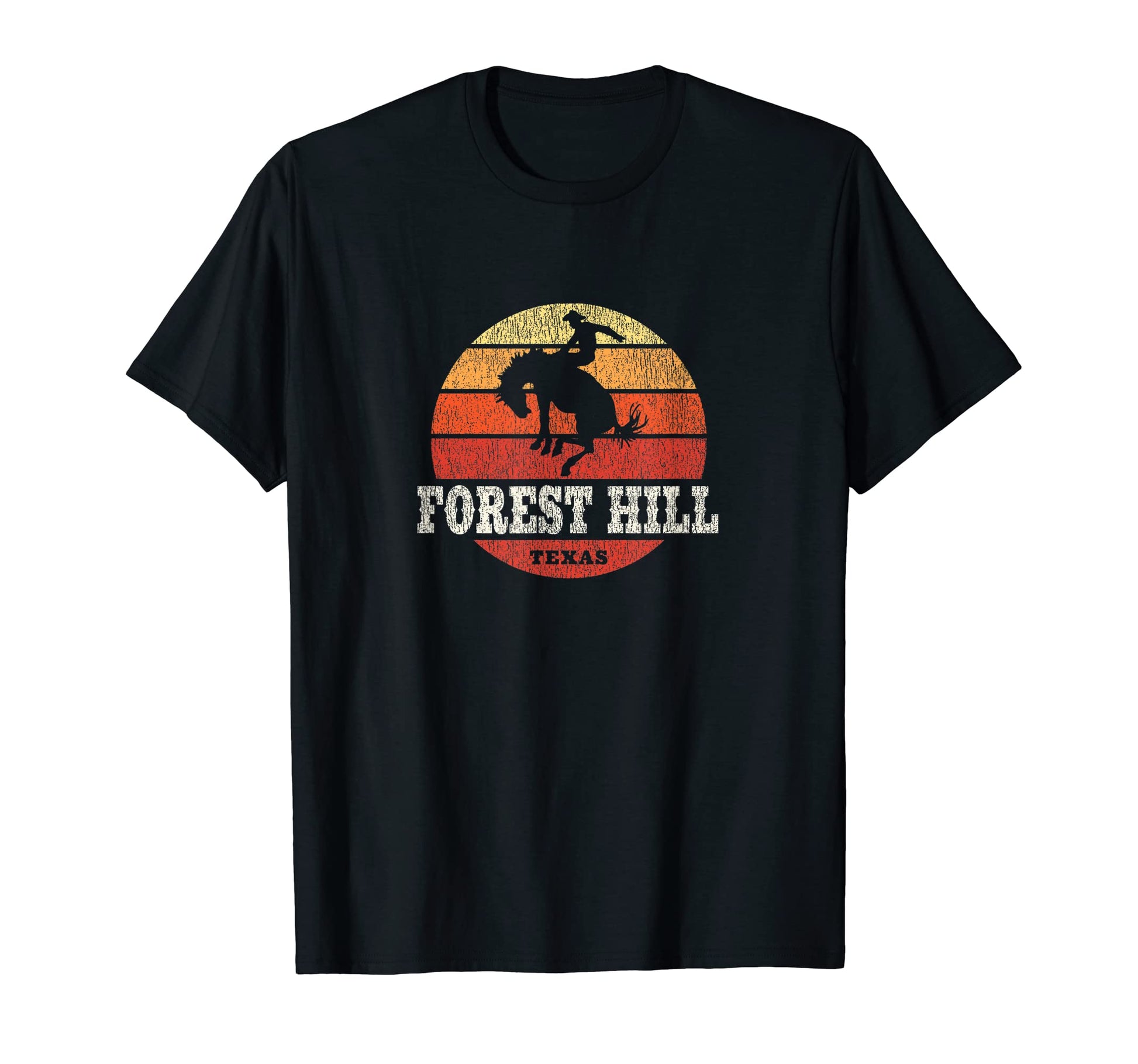Forest Hill Tx Country Western T-Shirt - Graphic Print Men Women - T-Shirt, Sweatshirt, Hoodie