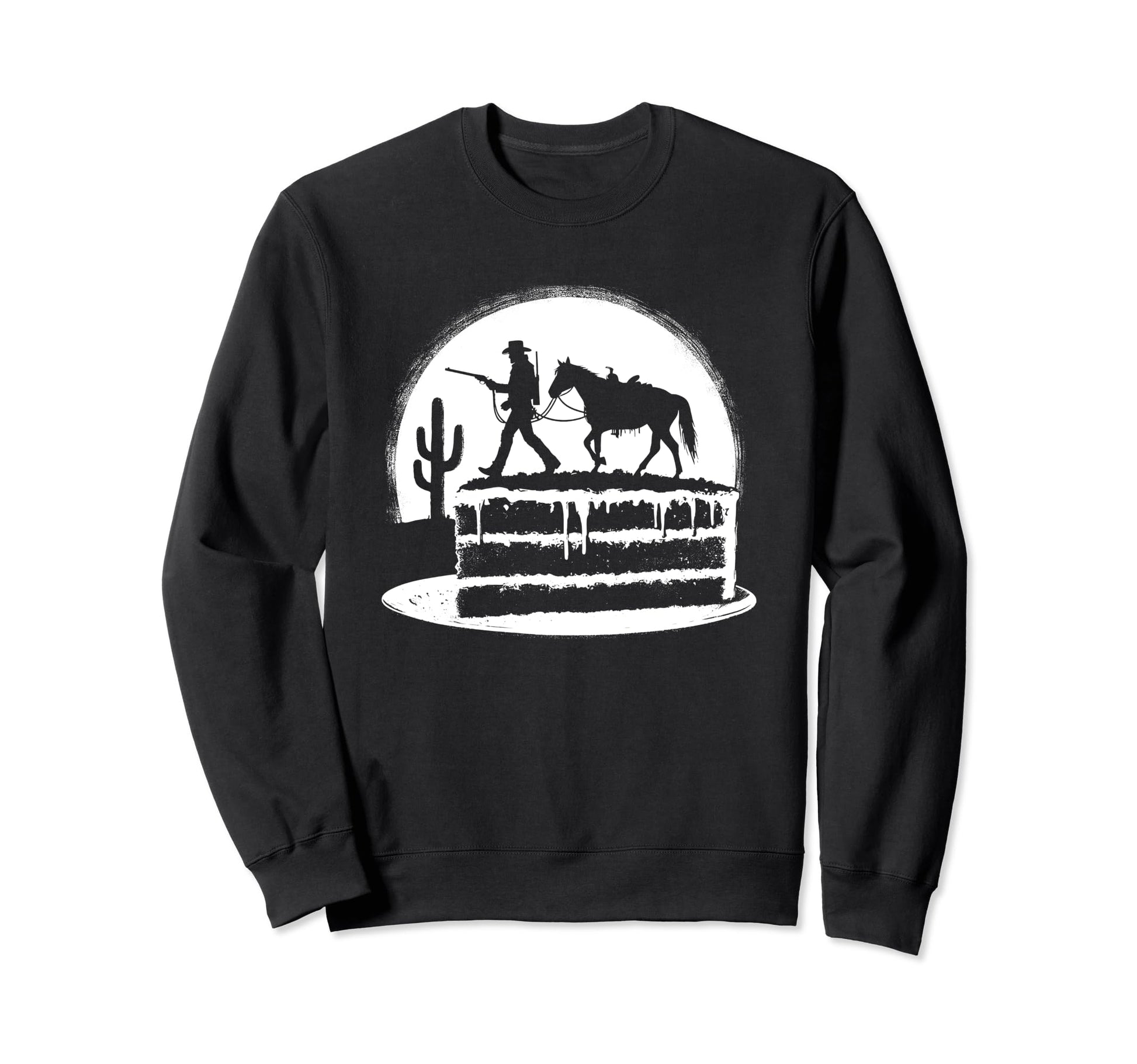Cowboy Cake Funny Cowboy Cake Lover Sweatshirt - Streetwear Style Unisex - T-Shirt, Sweatshirt, Hoodie