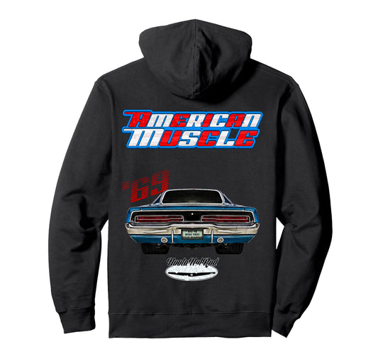 1969 Charger Super Bee Hot Rod Muscle Hoodie - Trendy Graphic Men Women - T-Shirt, Sweatshirt, Hoodie