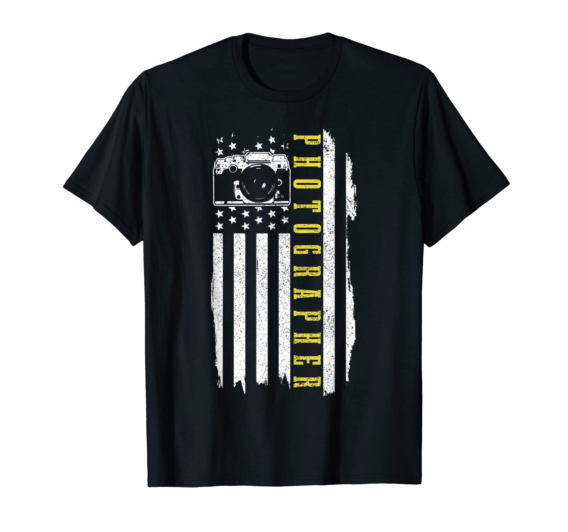 Patriotic Photographer Us Flag T-Shirt - Aesthetic Graphic Men Women - T-Shirt, Sweatshirt, Hoodie