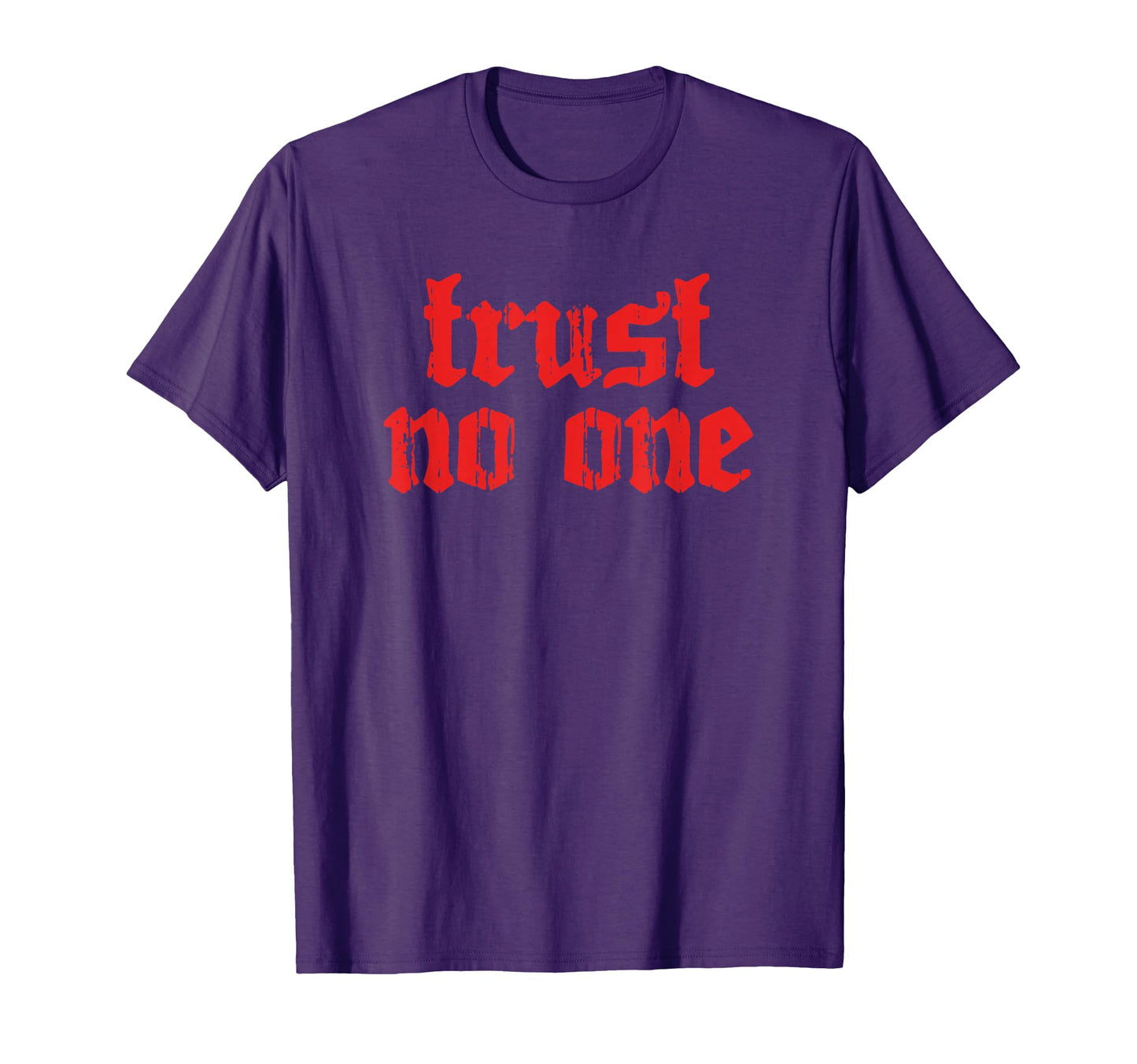 Soft Grunge Trust No One T-Shirt - Custom Art Print for Adults - T-Shirt, Sweatshirt, Hoodie