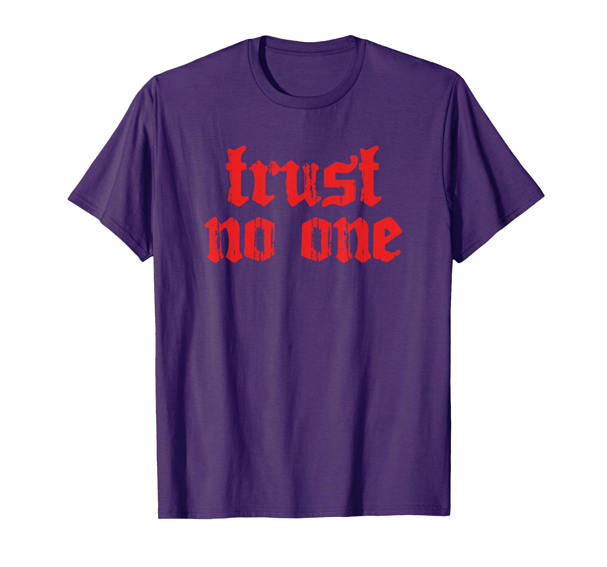 Soft Grunge Trust No One T-Shirt - Custom Art Print for Adults - T-Shirt, Sweatshirt, Hoodie