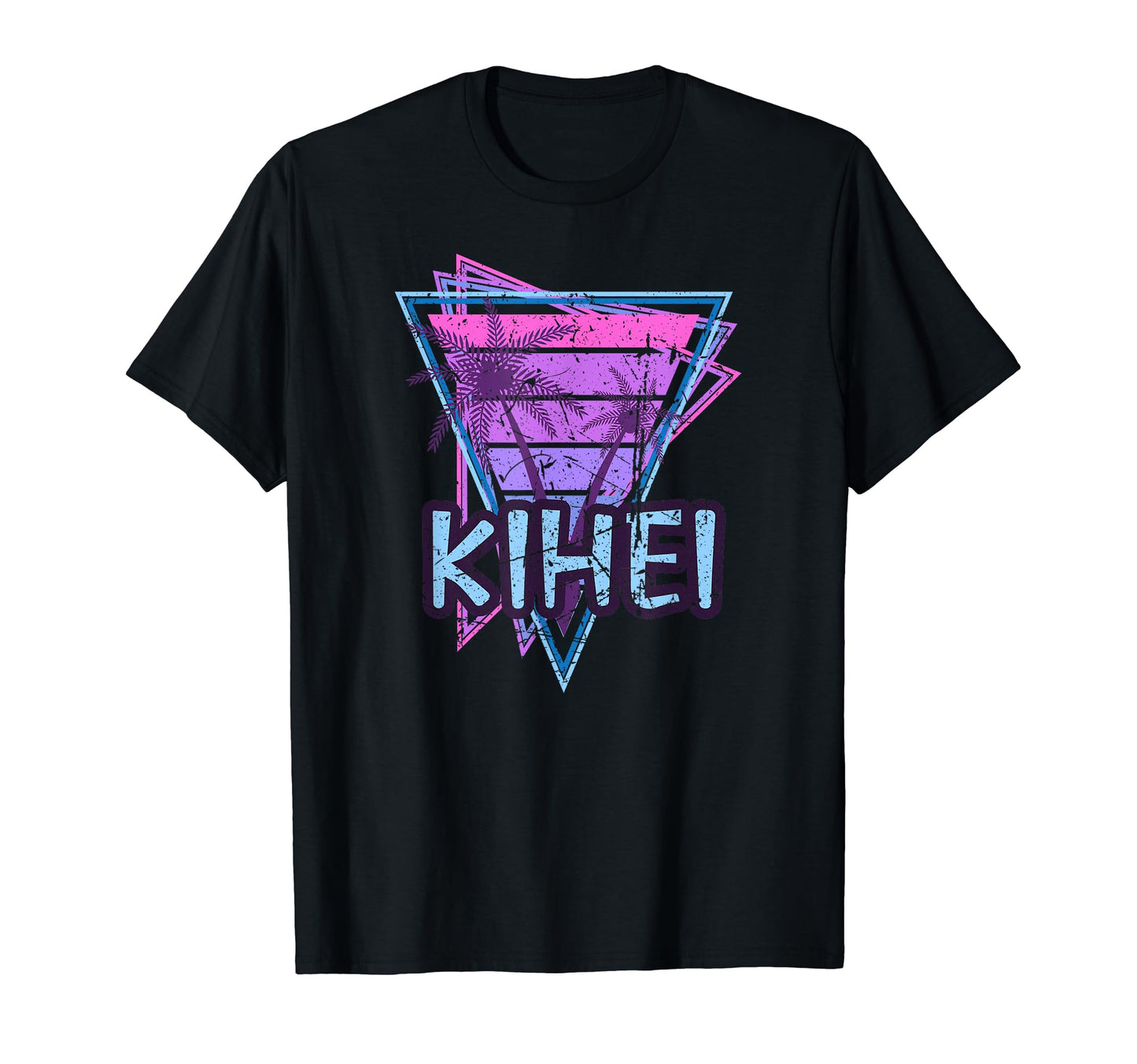 Kihei Vacation Vaporwave Aesthetic T-Shirt - Casual Everyday Wear Unisex - T-Shirt, Sweatshirt, Hoodie