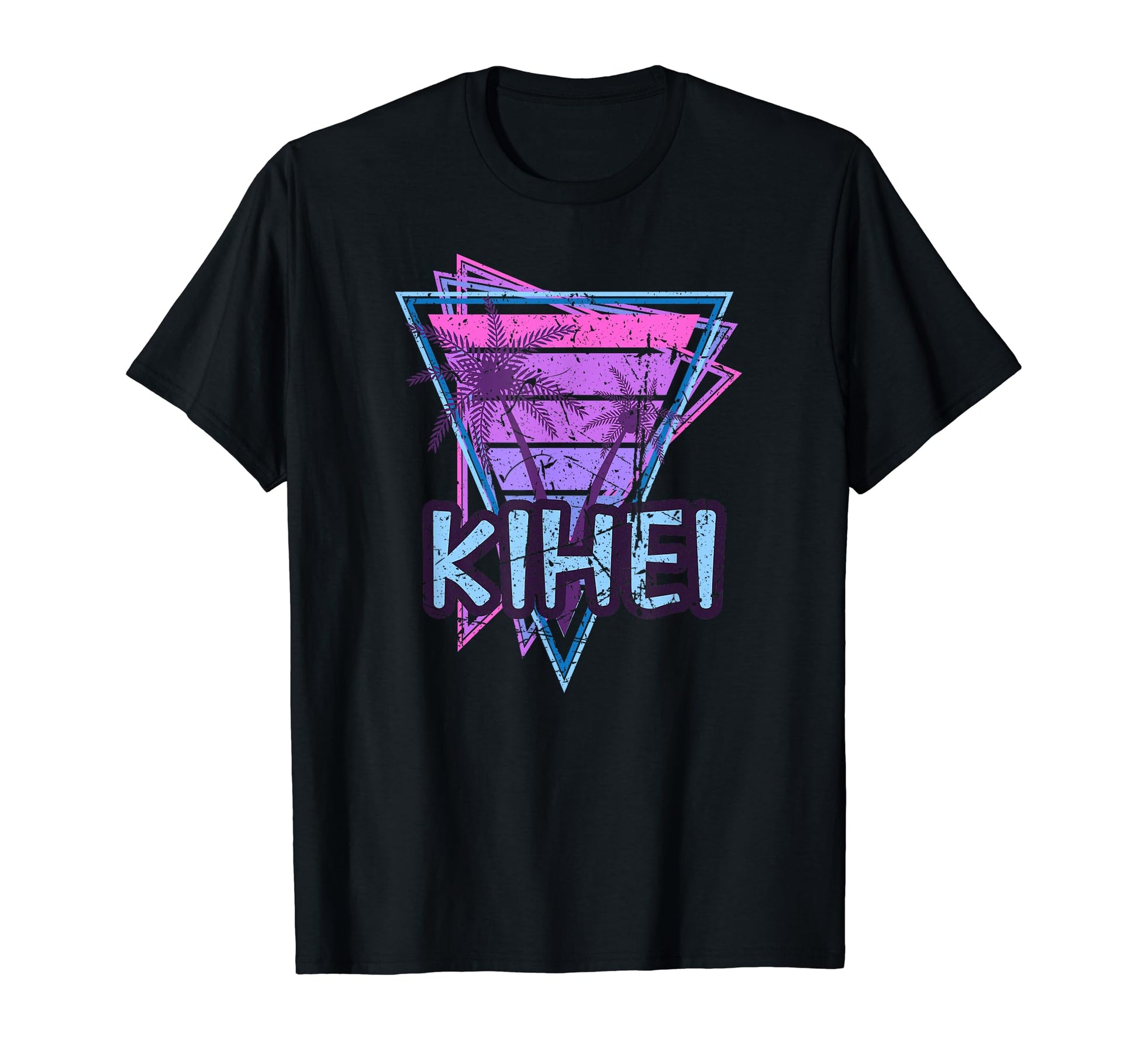 Kihei Vacation Vaporwave Aesthetic T-Shirt - Casual Everyday Wear Unisex - T-Shirt, Sweatshirt, Hoodie