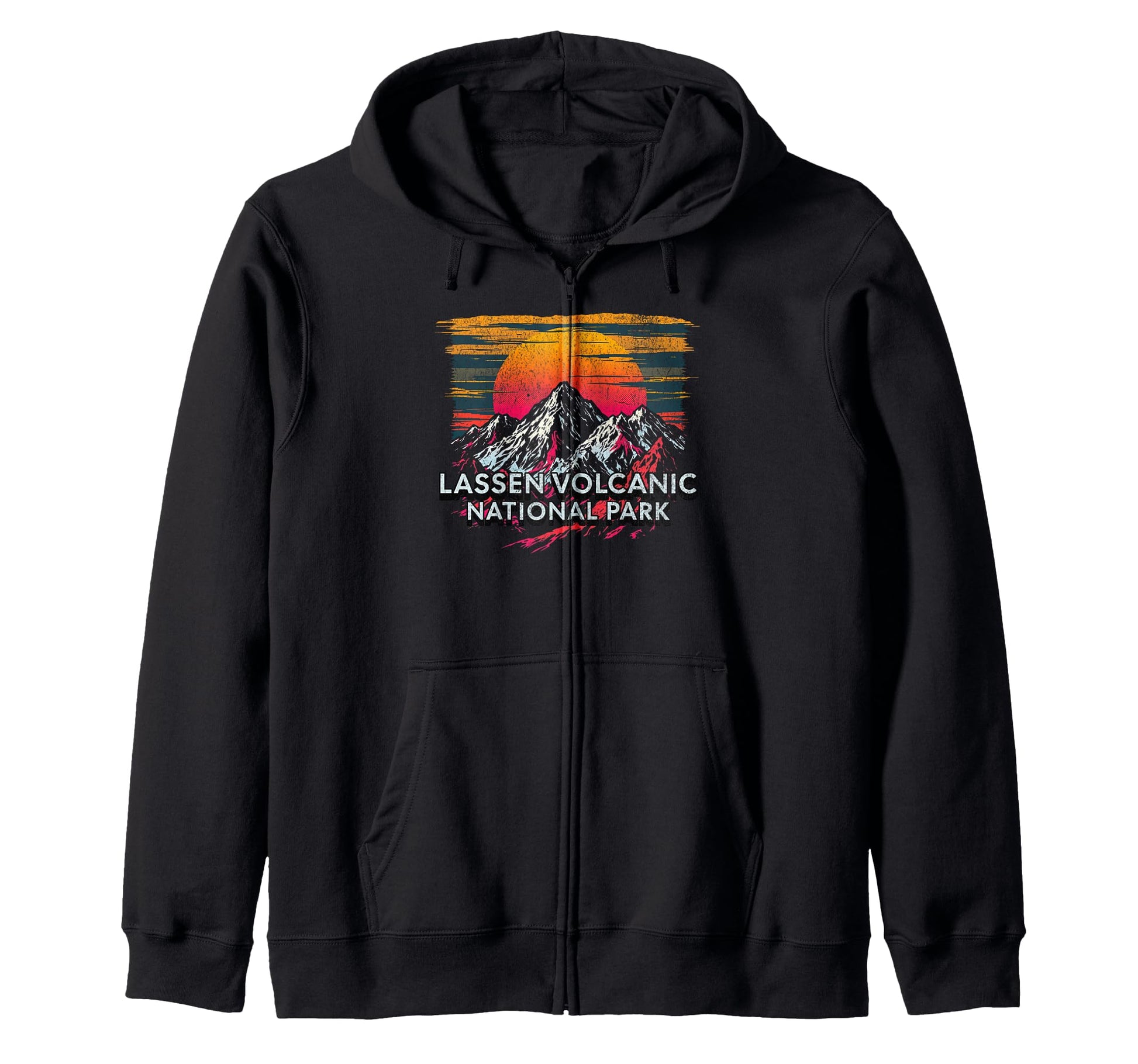 Lassen Volcanic National Park Sweatshirt - Fun Novelty Design for Adults - T-Shirt, Sweatshirt, Hoodie