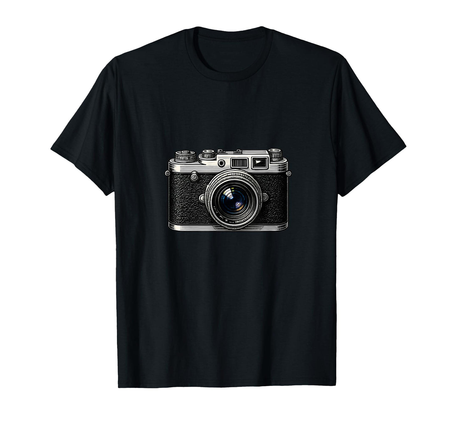 Rangefinder Camera Analog Film Art T-Shirt - Graphic Print Unisex - T-Shirt, Sweatshirt, Hoodie