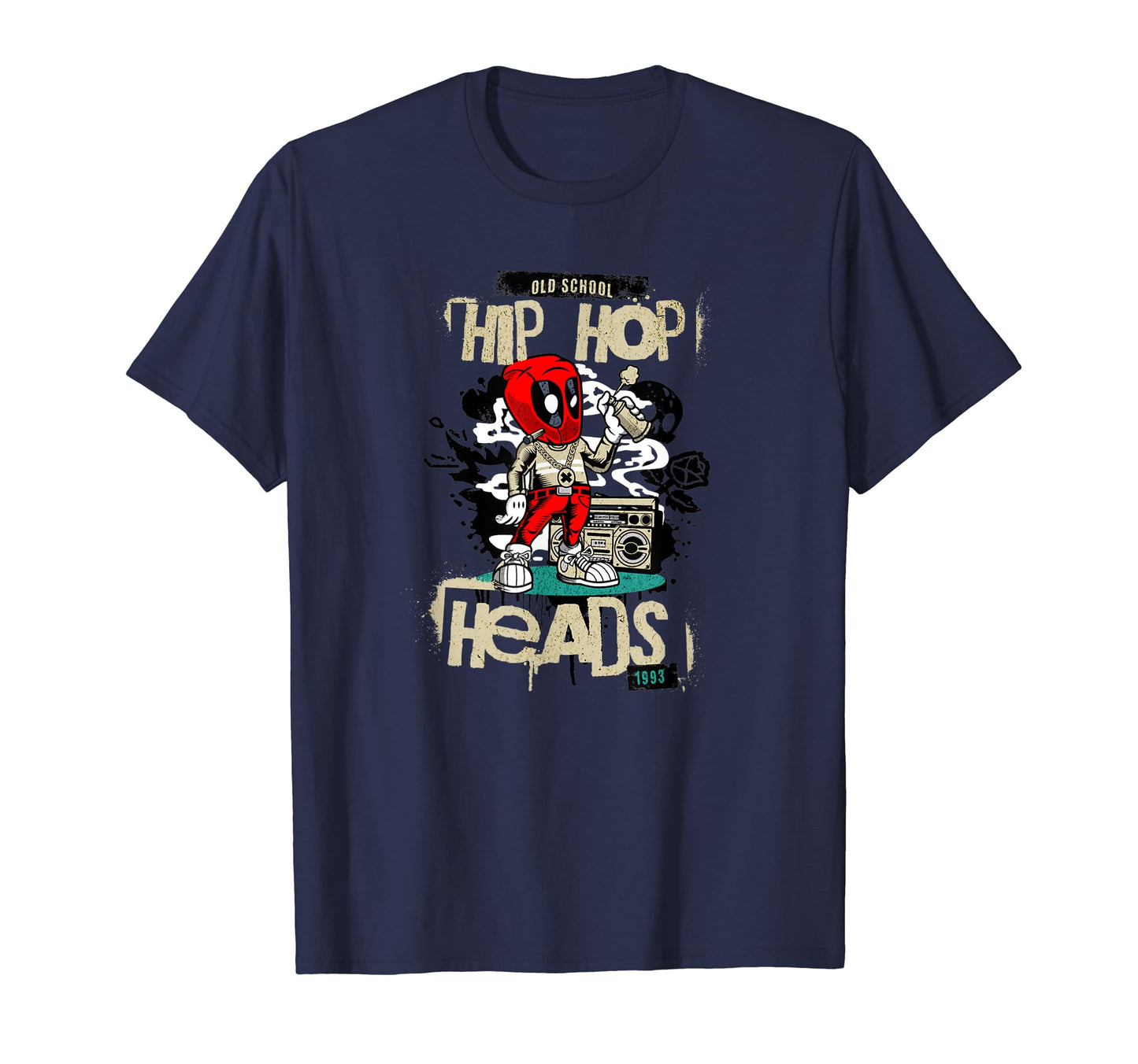 Old School Hiphop Hip Hop Old T-Shirt - Fun Novelty Design for Adults - T-Shirt, Sweatshirt, Hoodie
