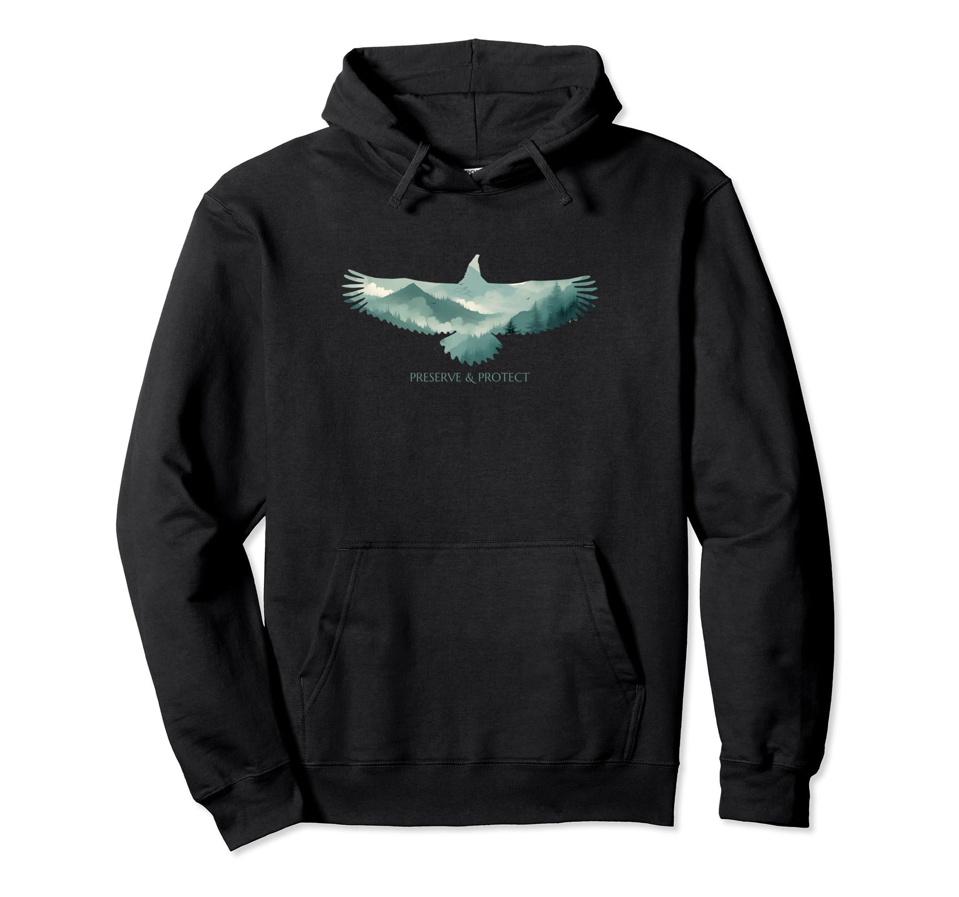 Preserve Protect National Park Wildlife Hoodie - Graphic Print Men Women - T-Shirt, Sweatshirt, Hoodie
