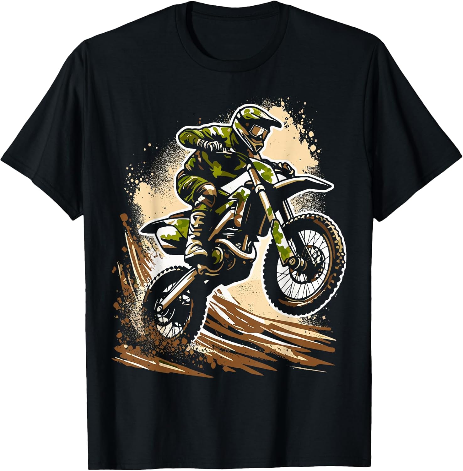 Funny Motocross Dirt Bike - Adult & Kids T-Shirts, Sweatshirts & Hoodies apparel design preview 1