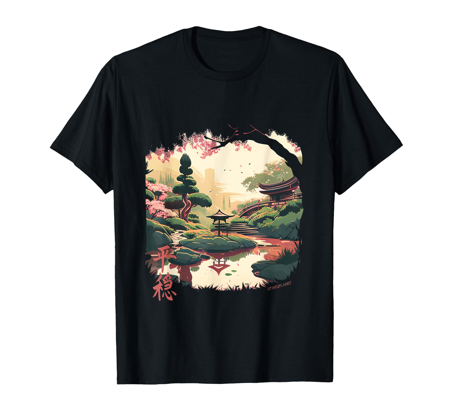 Japanese Garden Aesthetic Soft Grunge T-Shirt - Streetwear Style Unisex - T-Shirt, Sweatshirt, Hoodie