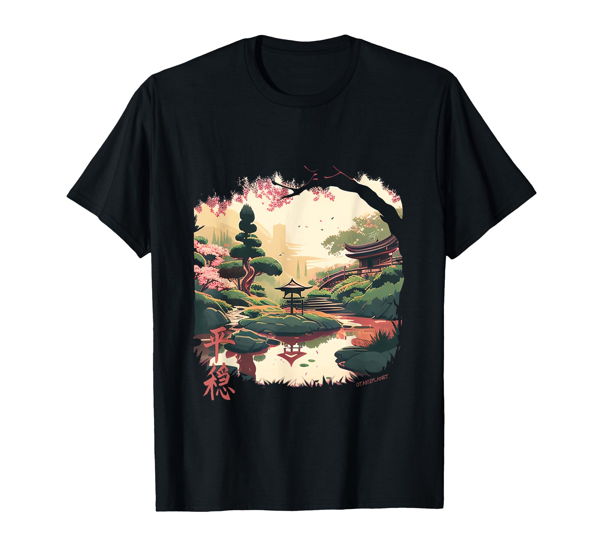 Japanese Garden Aesthetic Soft Grunge T-Shirt - Streetwear Style Unisex - T-Shirt, Sweatshirt, Hoodie