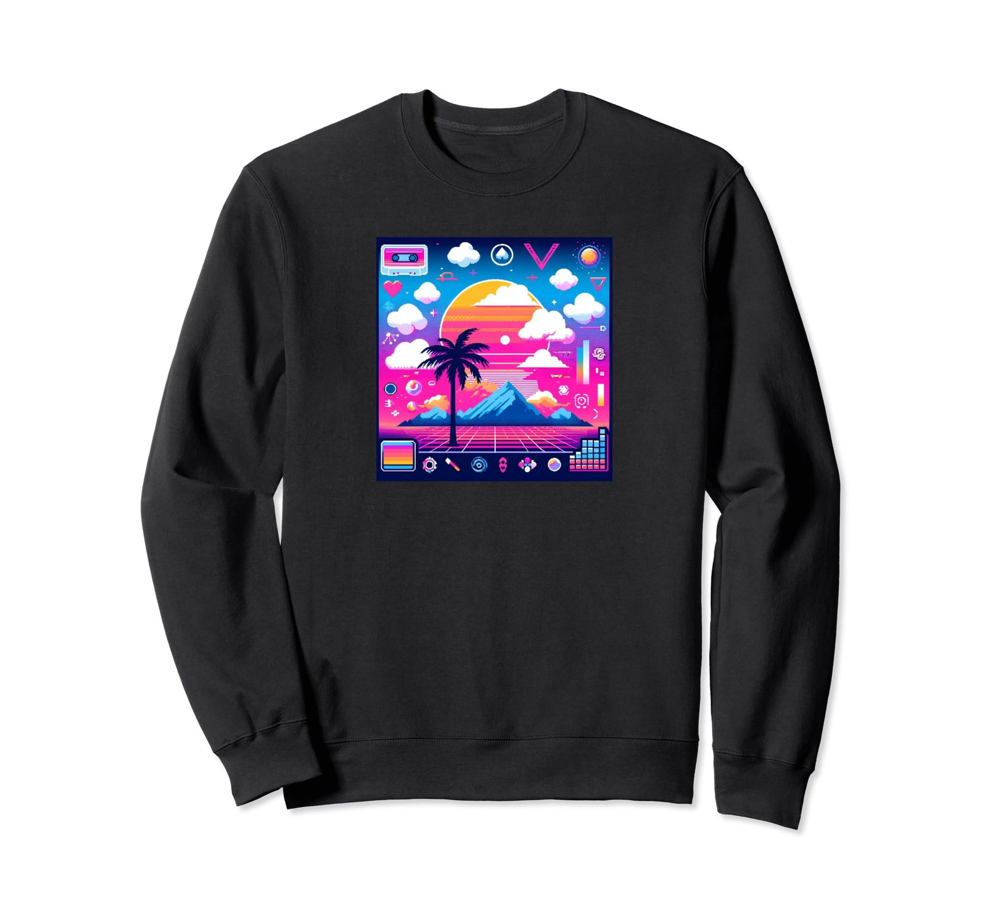 Vaporwave 2 Sweatshirt - Streetwear Style Men Women - T-Shirt, Sweatshirt, Hoodie