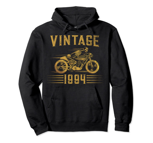 1994 Biker Motorcycle Hoodie - Trendy Graphic Unisex - T-Shirt, Sweatshirt, Hoodie