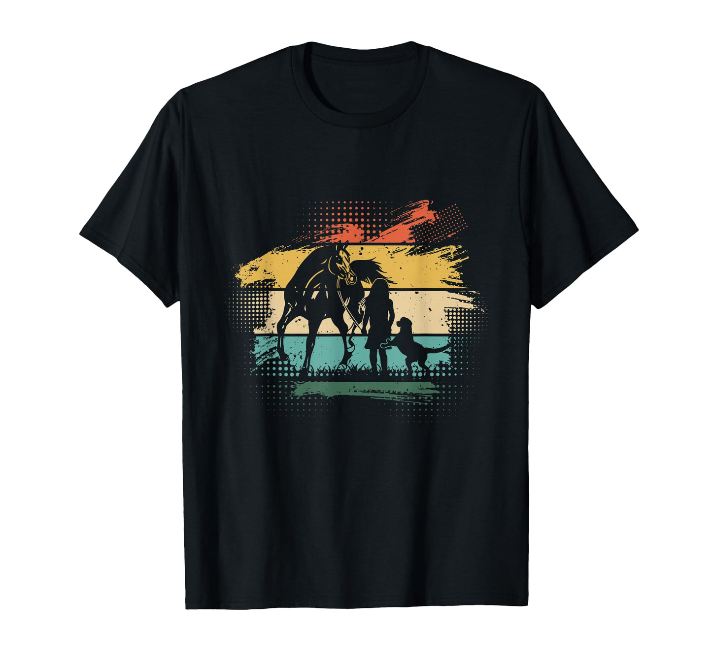 Horse Cowboy Western Riding T-Shirt - Casual Everyday Wear Unisex - T-Shirt, Sweatshirt, Hoodie