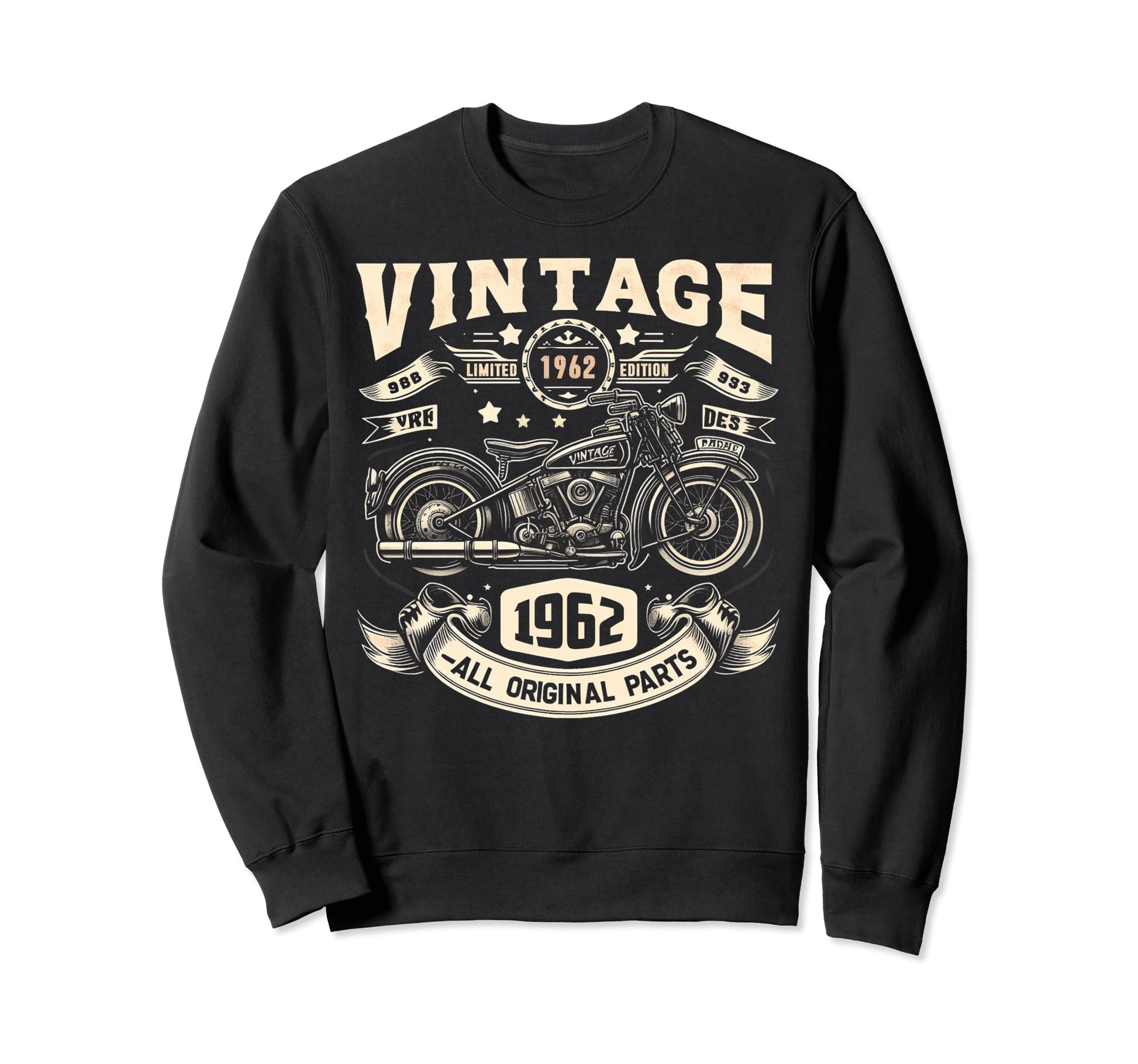 1962 Born 1962 62Th Birthday Sweatshirt - Novelty Apparel Men Women - T-Shirt, Sweatshirt, Hoodie