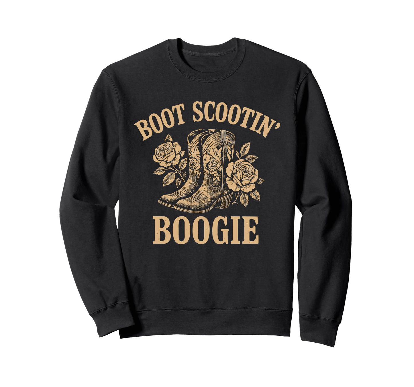 Boot Scootin Boogie Western Cowboys Sweatshirt - Streetwear Style Unisex - T-Shirt, Sweatshirt, Hoodie