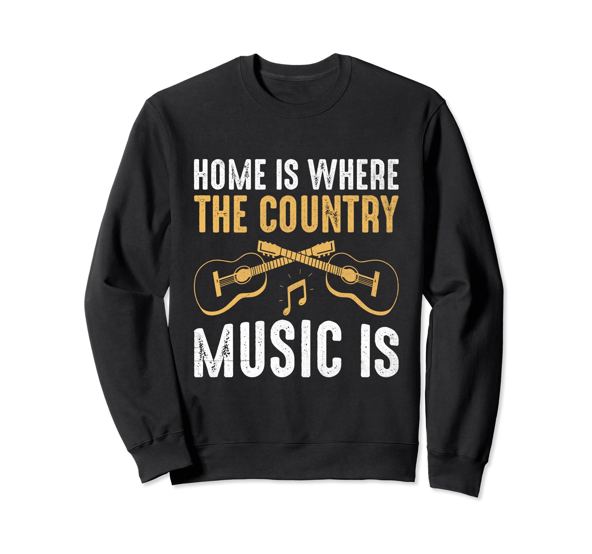 County Music Music Lover Western Sweatshirt - Custom Art Print for Adults - T-Shirt, Sweatshirt, Hoodie