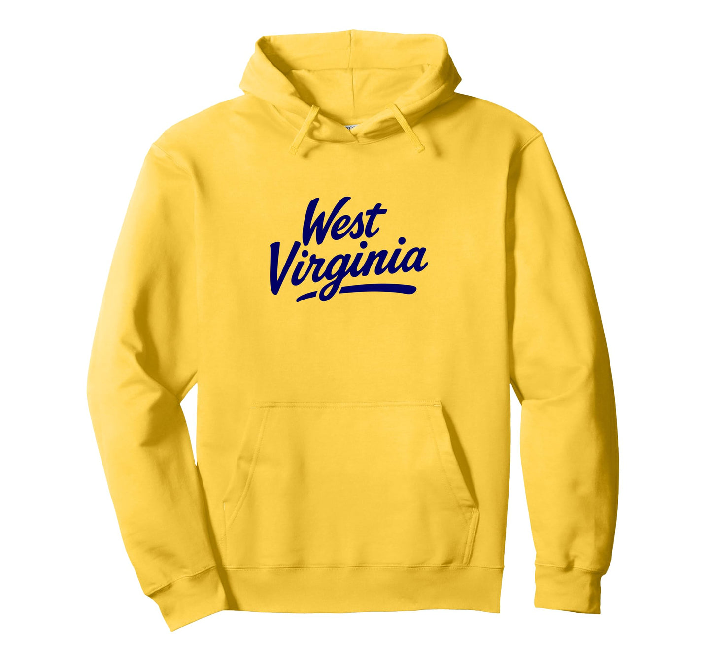 West Virginia Script Hoodie - Trendy Graphic Unisex - T-Shirt, Sweatshirt, Hoodie