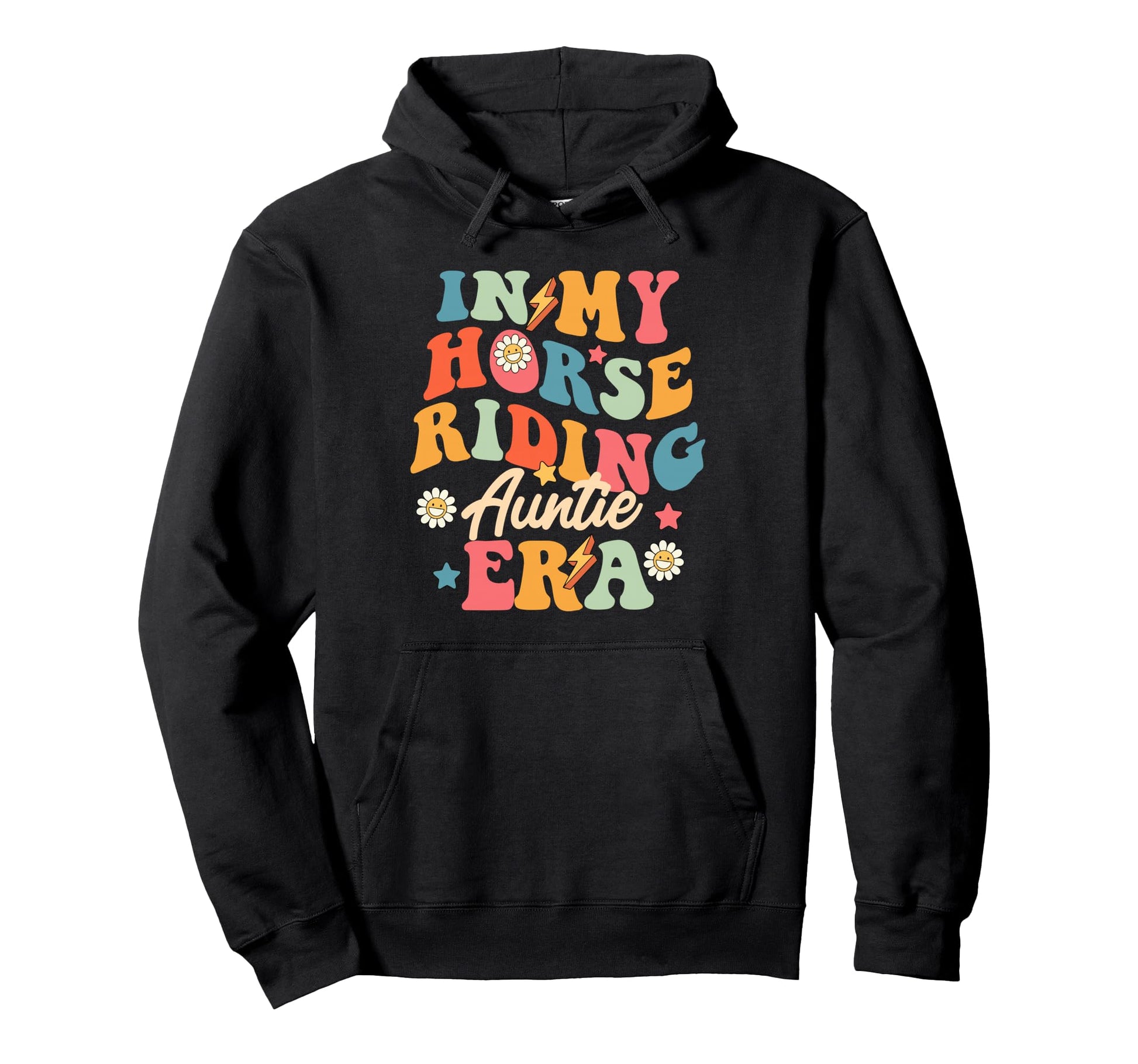 My Horse Riding Auntie Era Western Hoodie - Custom Art Print Men Women - T-Shirt, Sweatshirt, Hoodie