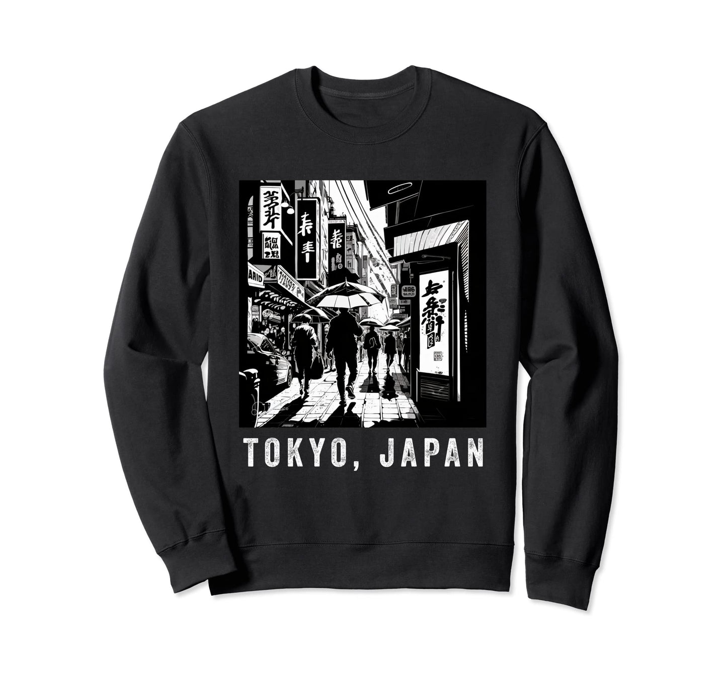 Japanese Aesthetic Streetwear Sweatshirt - Streetwear Style Men Women - T-Shirt, Sweatshirt, Hoodie