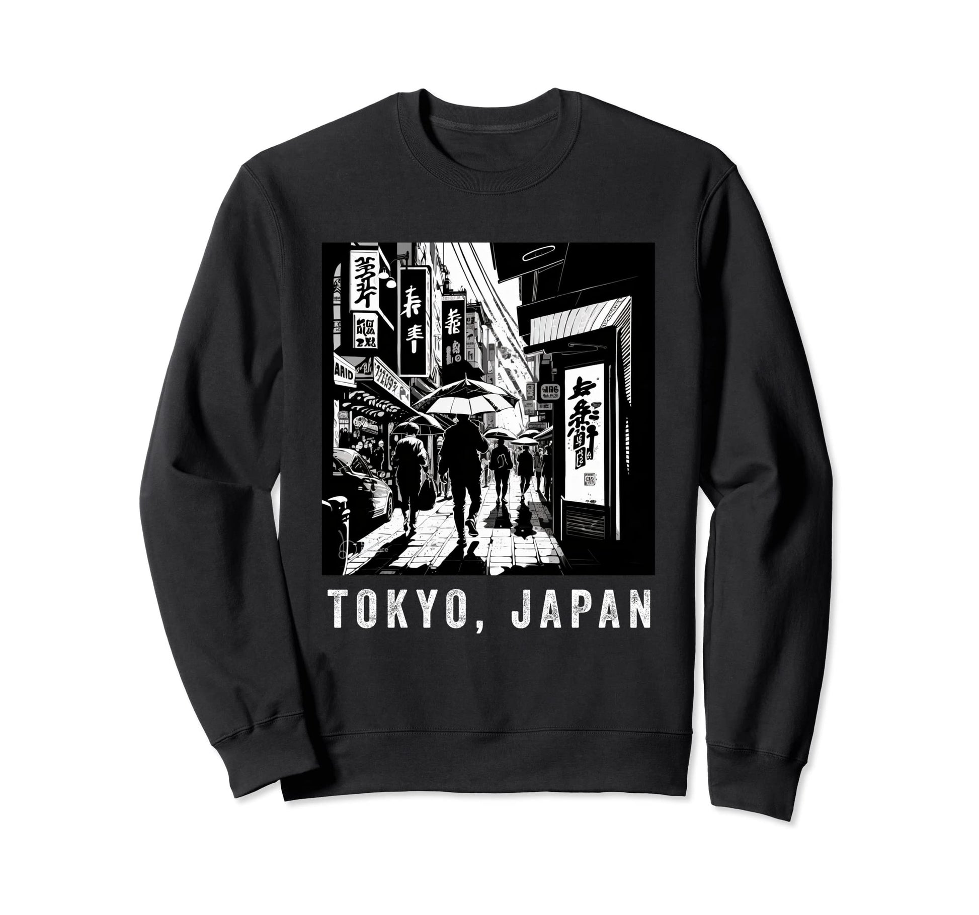 Japanese Aesthetic Streetwear Sweatshirt - Streetwear Style Men Women - T-Shirt, Sweatshirt, Hoodie