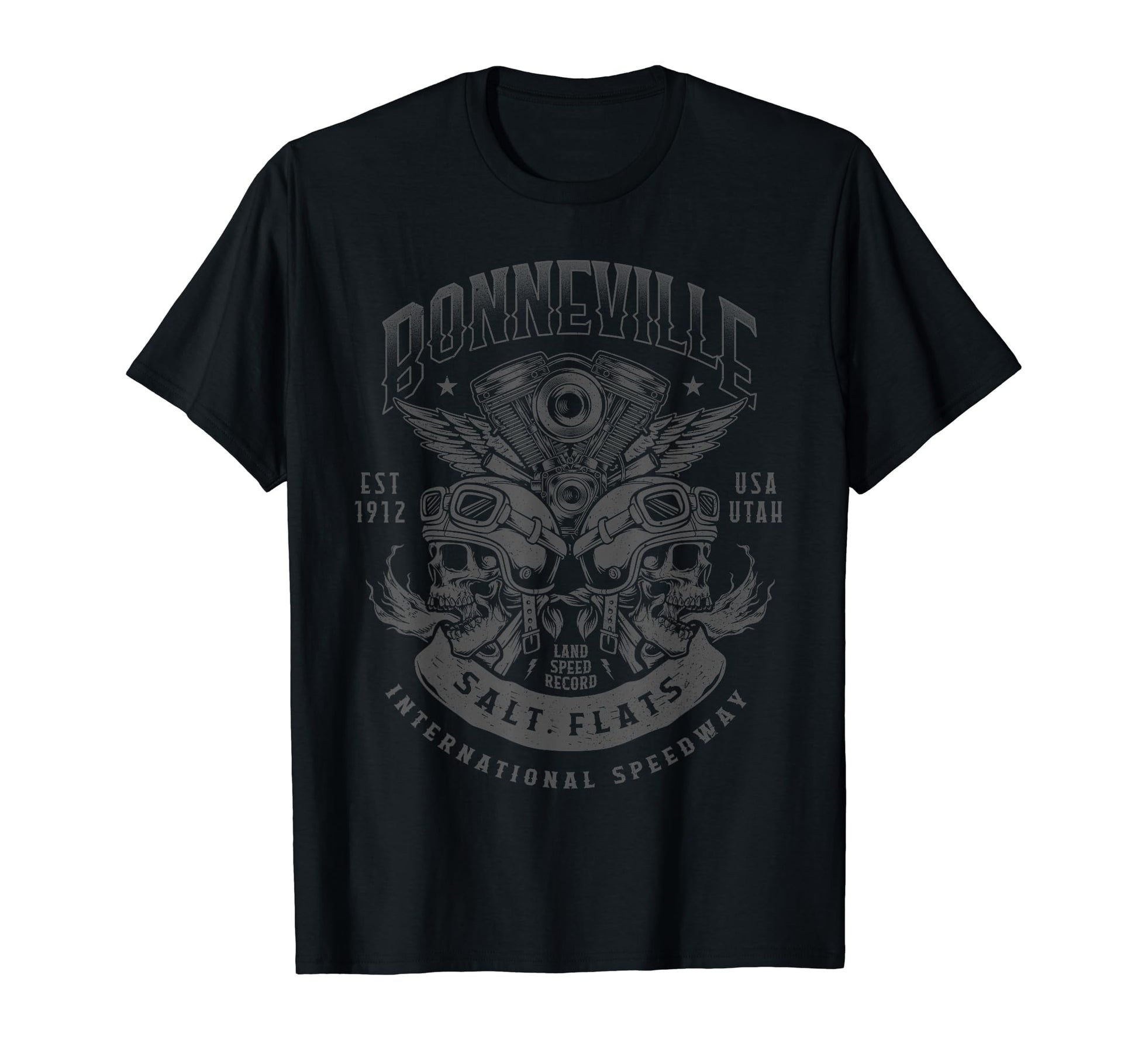Bonneville Salt Flats Motorcycle T-Shirt - Casual Everyday Wear Unisex - T-Shirt, Sweatshirt, Hoodie