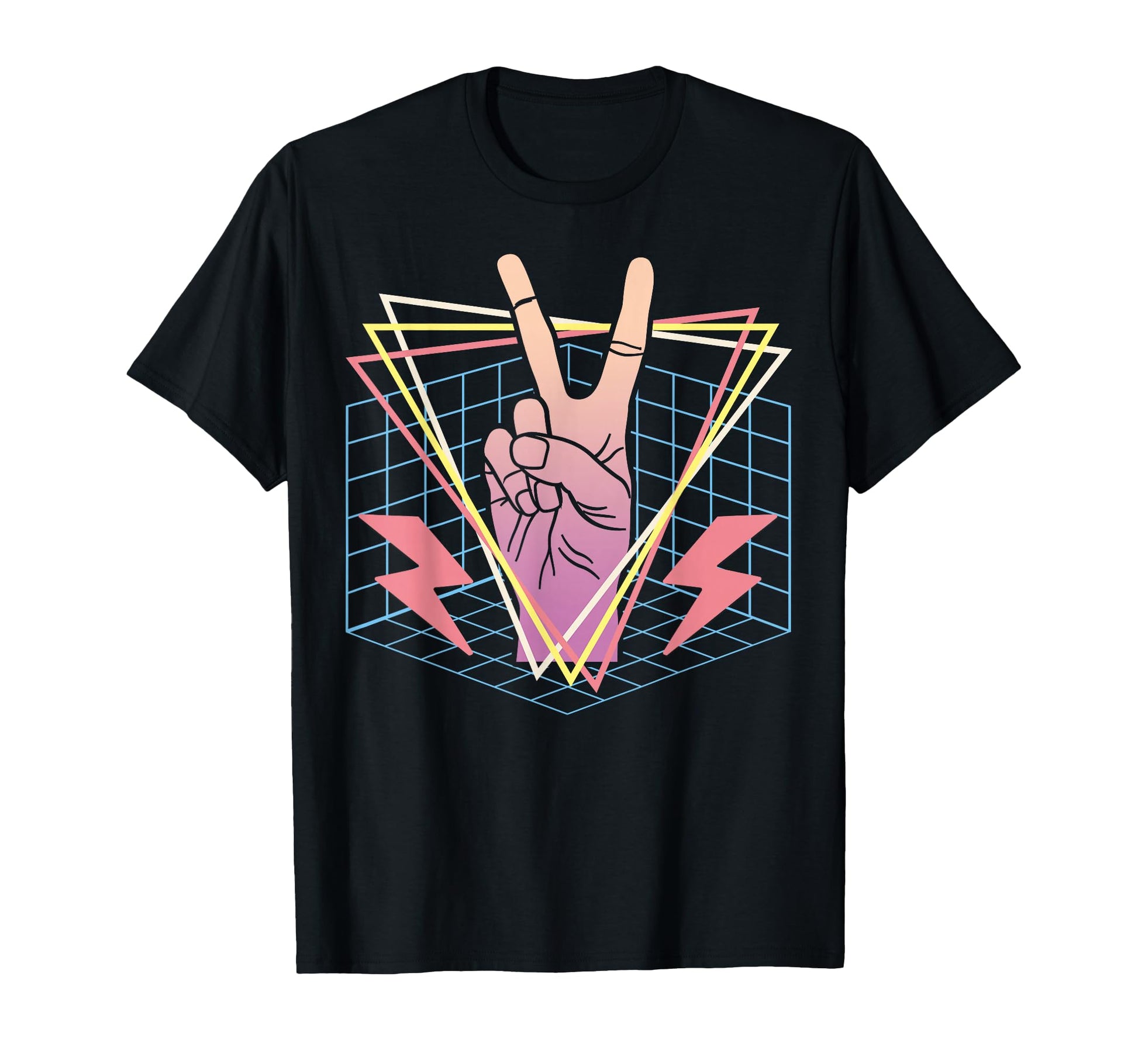 Peace Sign Vaporwave Aesthetic T-Shirt - Aesthetic Graphic for Adults - T-Shirt, Sweatshirt, Hoodie
