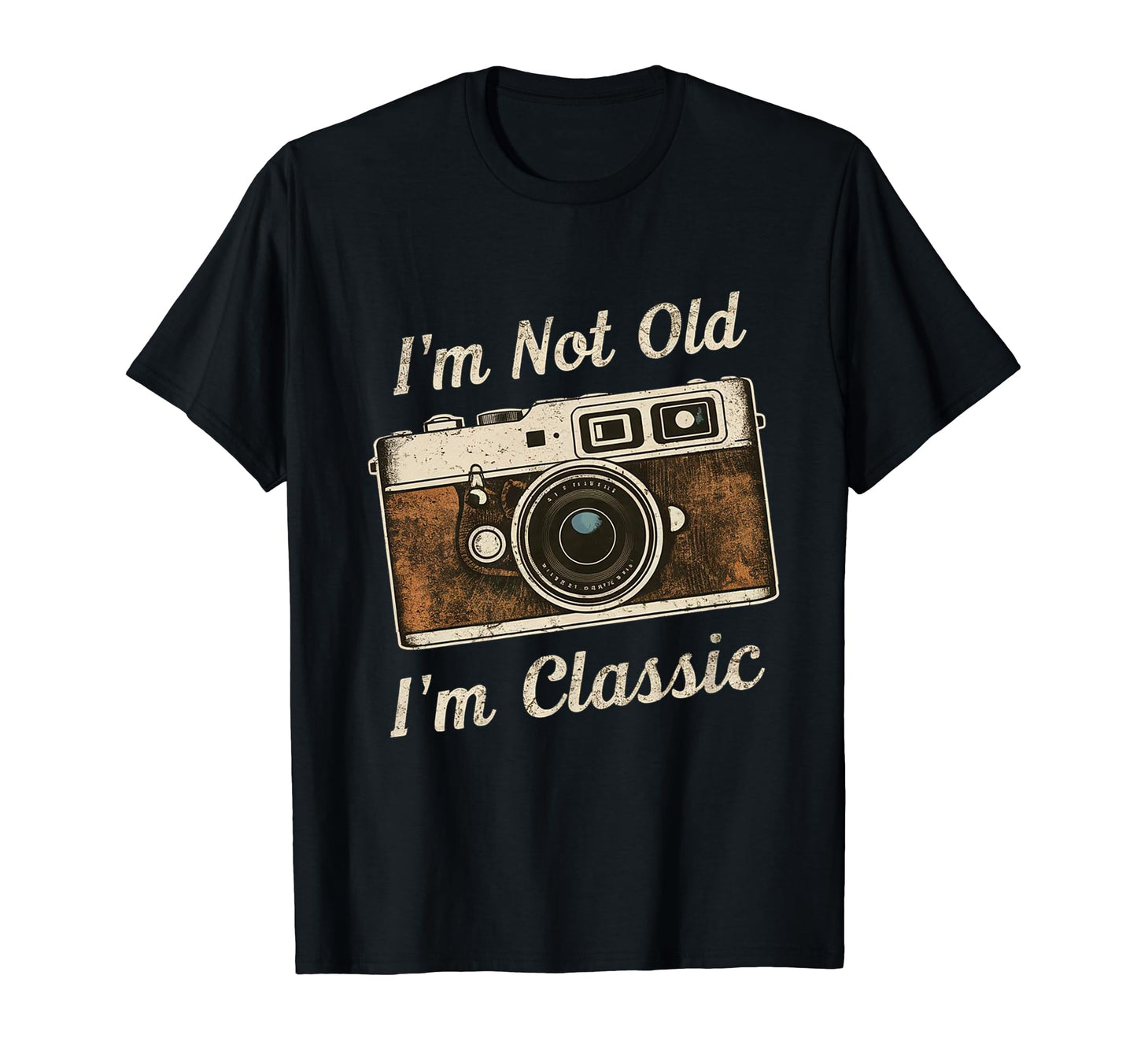 Camera Nostalgia Im Not Old Im T-Shirt - Minimalist Print Men Women - T-Shirt, Sweatshirt, Hoodie