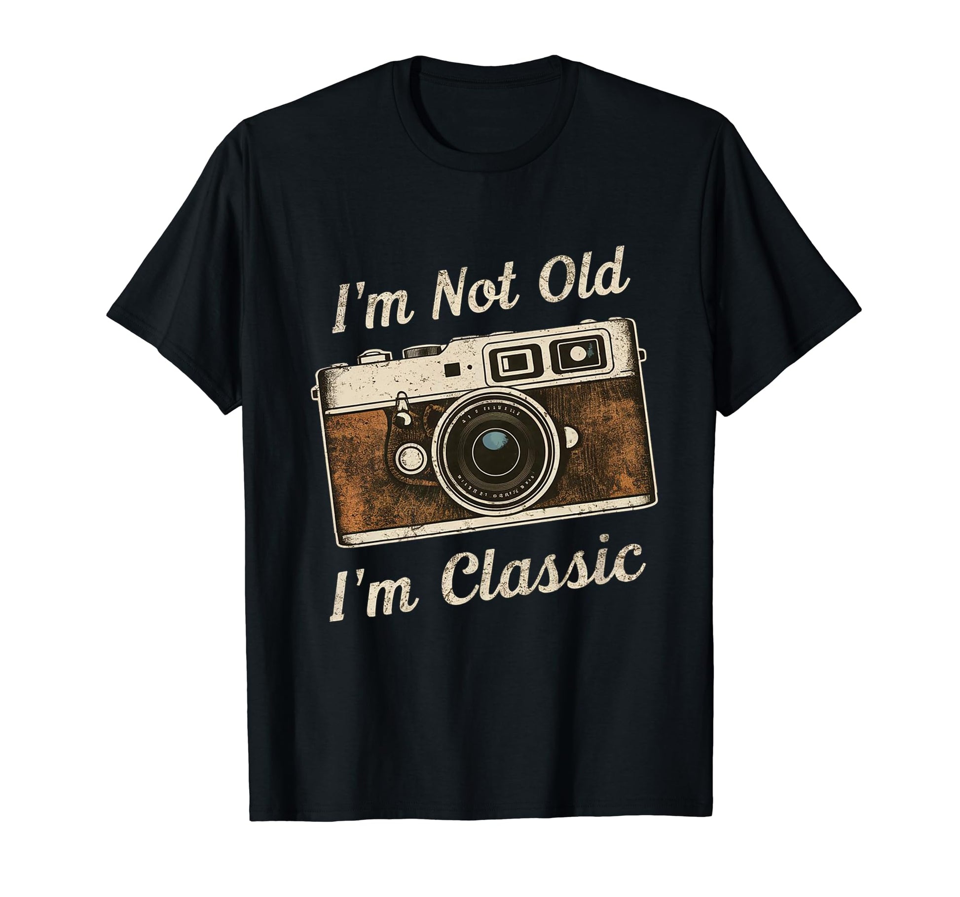 Camera Nostalgia Im Not Old Im T-Shirt - Minimalist Print Men Women - T-Shirt, Sweatshirt, Hoodie