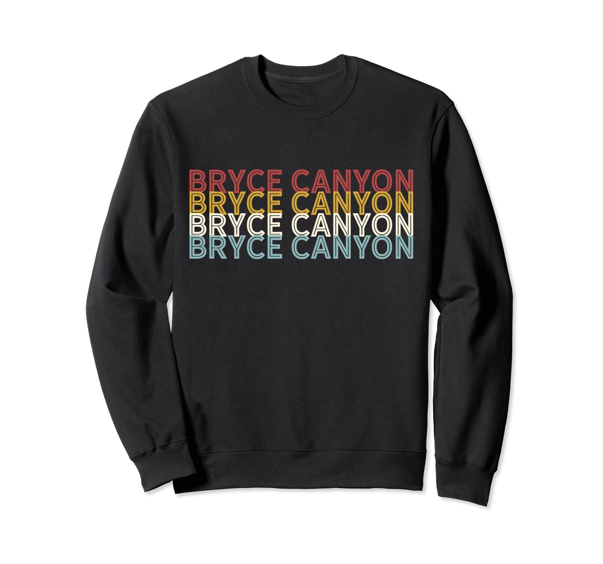 70S Usa Bryce Canyon National Park Sweatshirt - Streetwear Style for Adults - T-Shirt, Sweatshirt, Hoodie