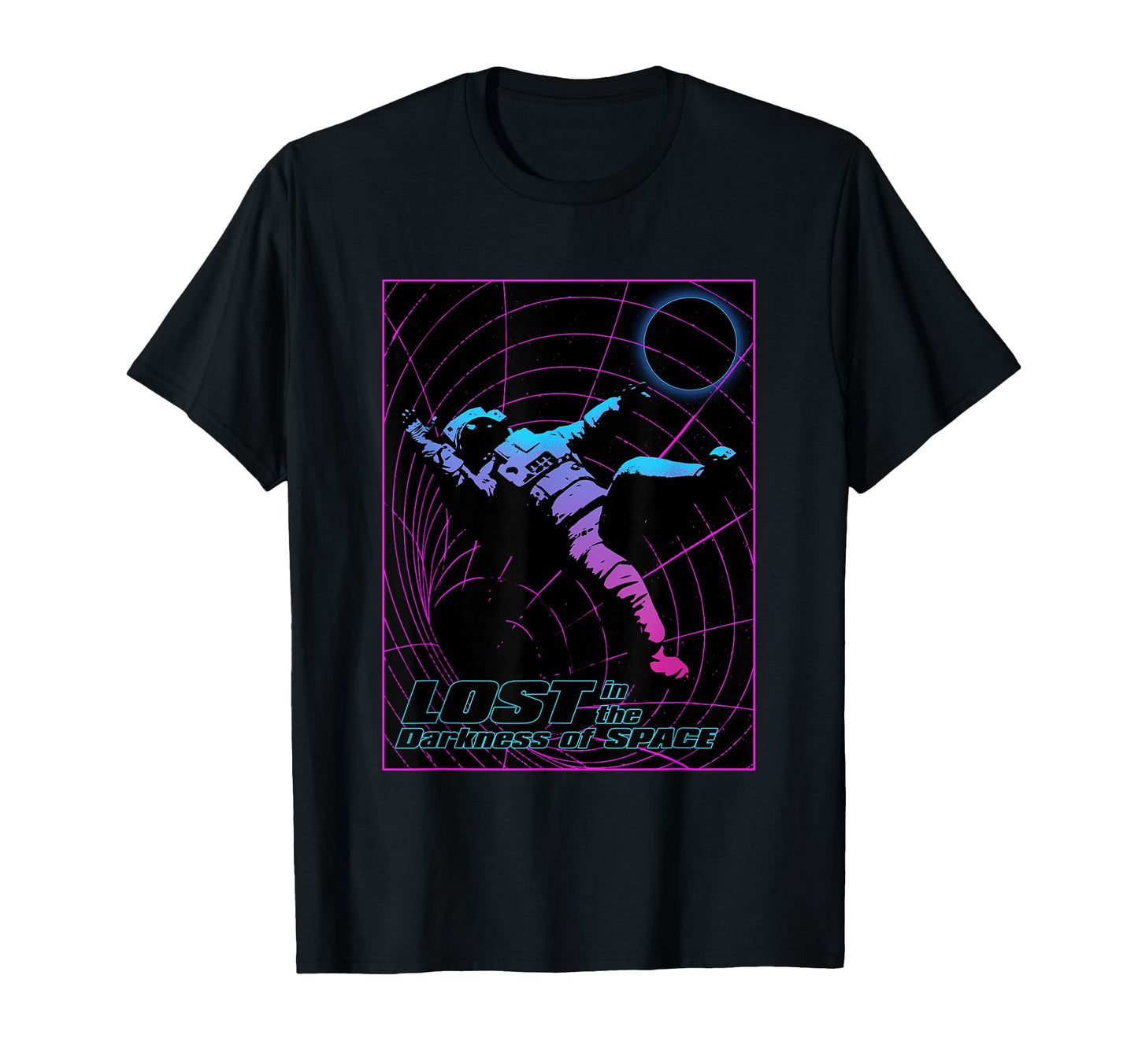 Lost Darkness Space Astronaut T-Shirt - Fun Novelty Design Unisex - T-Shirt, Sweatshirt, Hoodie