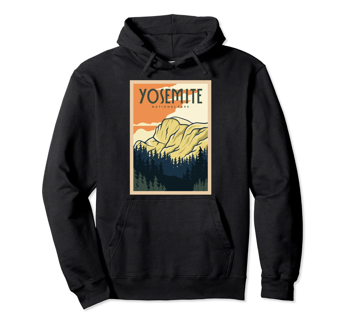 Yosemite National Park Hoodie - Streetwear Style for Adults - T-Shirt, Sweatshirt, Hoodie