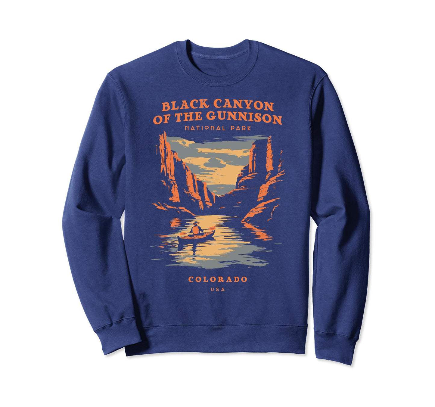 Black Canyon Gunnison National Park Sweatshirt - Streetwear Style Unisex - T-Shirt, Sweatshirt, Hoodie